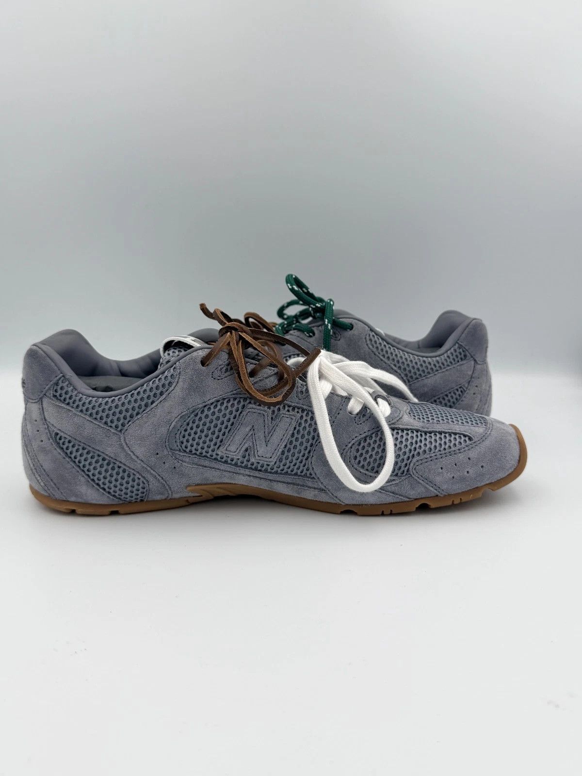 Miu Miu × New Balance Miu Miu x New Balance 530 Grey Suede Size US 9 / EU 42 - 5 Thumbnail