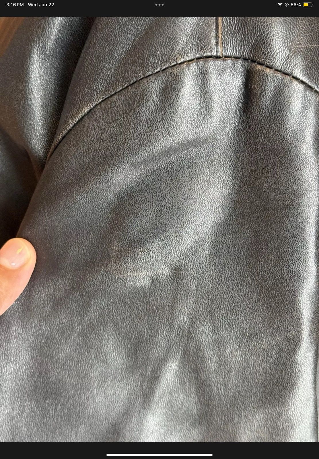 Armani Armani Collezioni Leather Jacket Black Women’s Size 42 Size L / US 10 / IT 46 - 10 Thumbnail