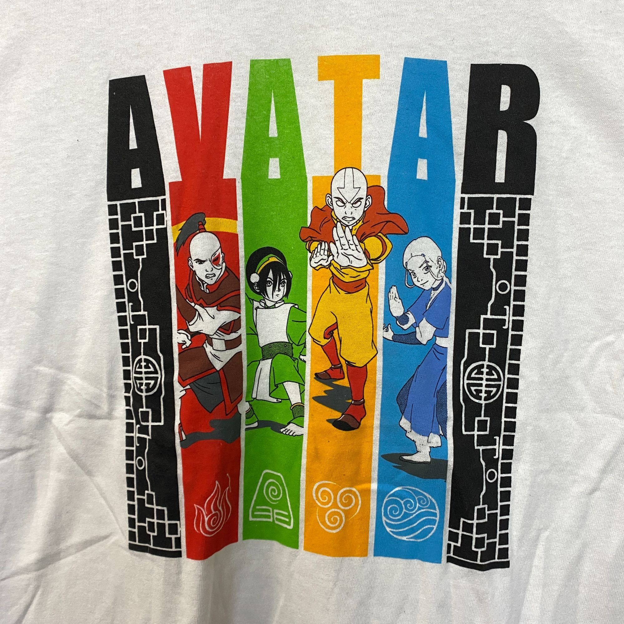 Nickelodeon Avatar The Last Airbender Anike white Tshirt size extra larg Size US XL / EU 56 / 4 - 2 Thumbnail
