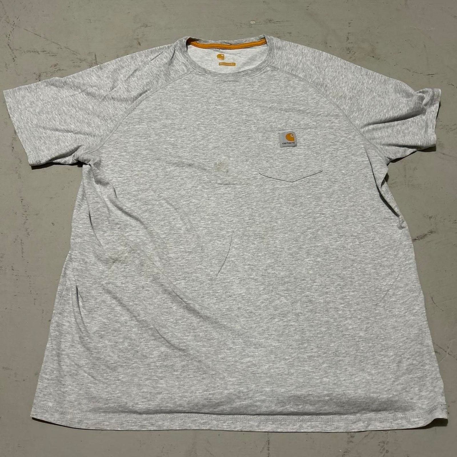 Carhartt **Grey Carhartt Pocket Tee - Relaxed Fit** Size US L / EU 52-54 / 3 - 1 Thumbnail