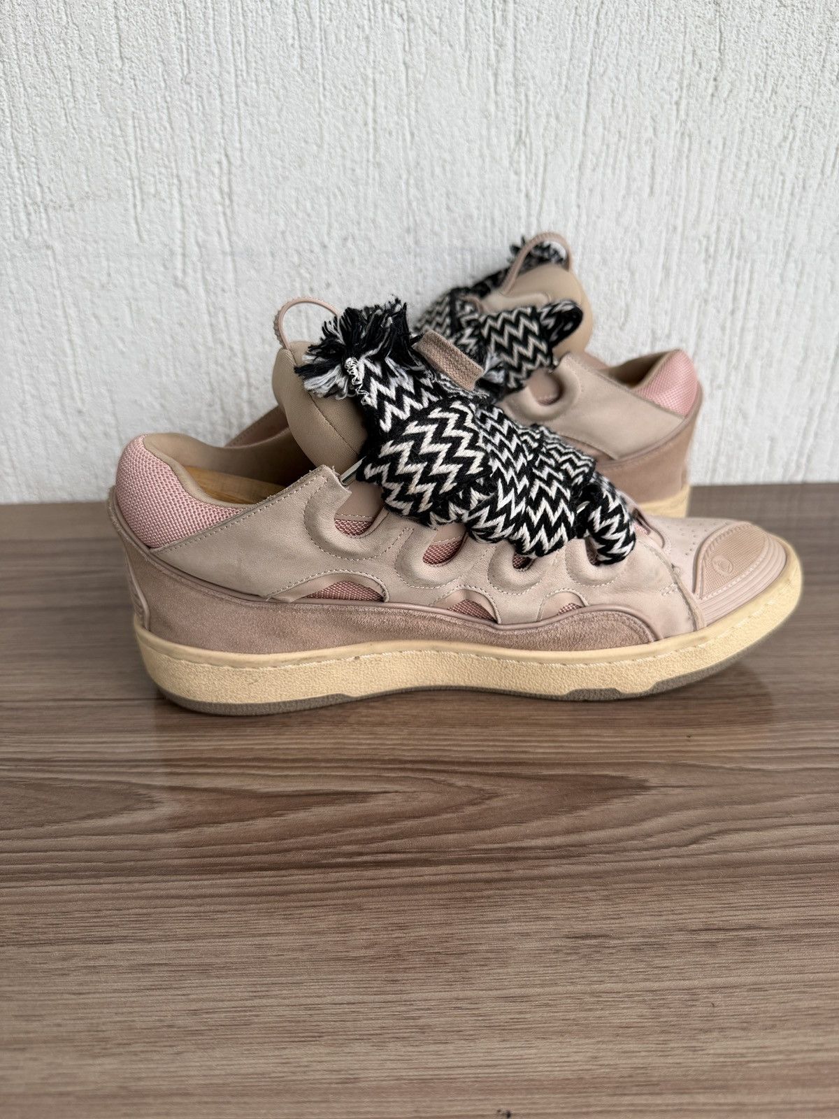 Lanvin Pale pink Curb sneakers Size US 9 / EU 42 - 19 Thumbnail