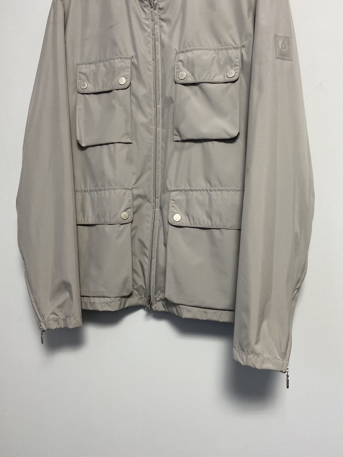 Belstaff Belstaff Silver Label Nylon Light Jacket Vintage y2k metal Size US L / EU 52-54 / 3 - 3 Thumbnail