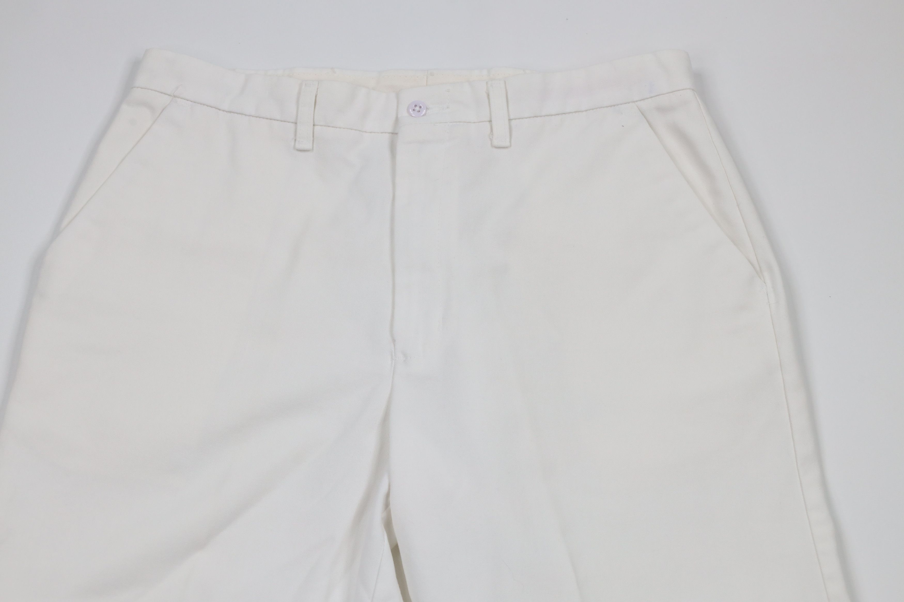Vintage Vintage 90s Streetwear Mechanic Work Painter Pants White Size US 34 / EU 50 - 2 Thumbnail