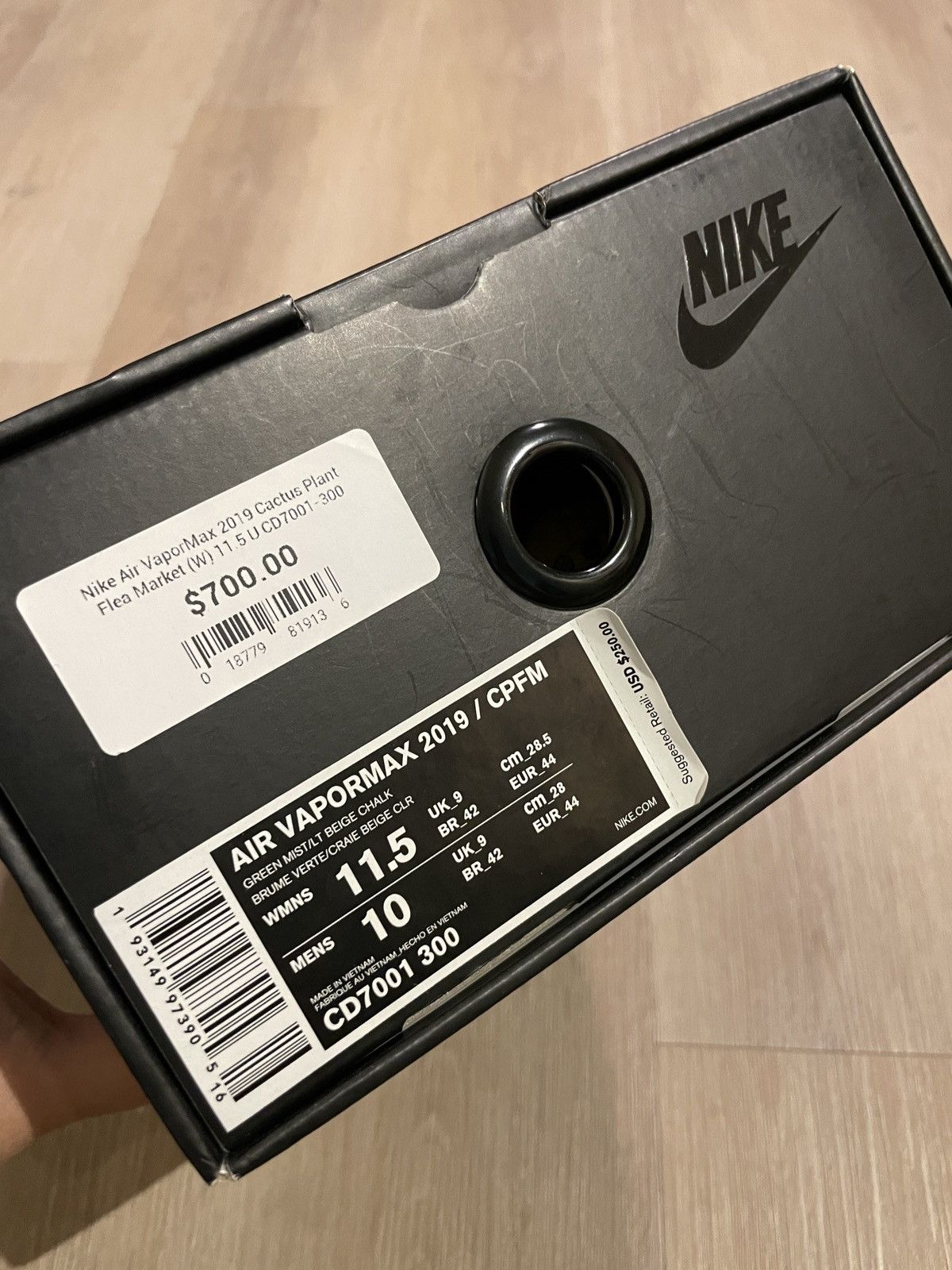 Cactus Plant Flea Market × Nike Nike Cactus Plant Flea Market Vapormax 2019 Size US 10 / EU 43 - 13 Thumbnail