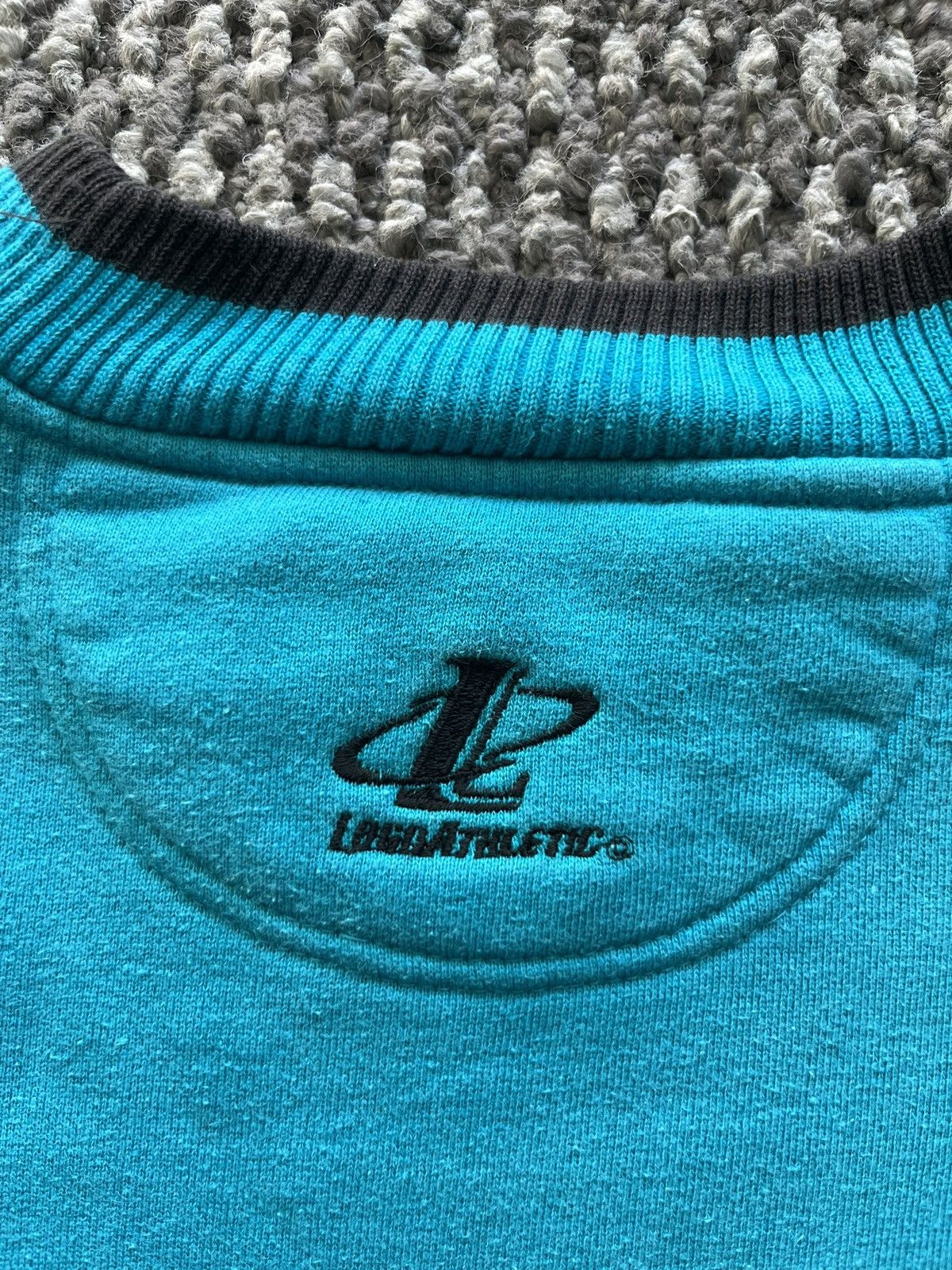 Logo Athletic × NBA × Vintage Vintage 90s Charlotte Hornets Sweatshirt Size US L / EU 52-54 / 3 - 6 Thumbnail