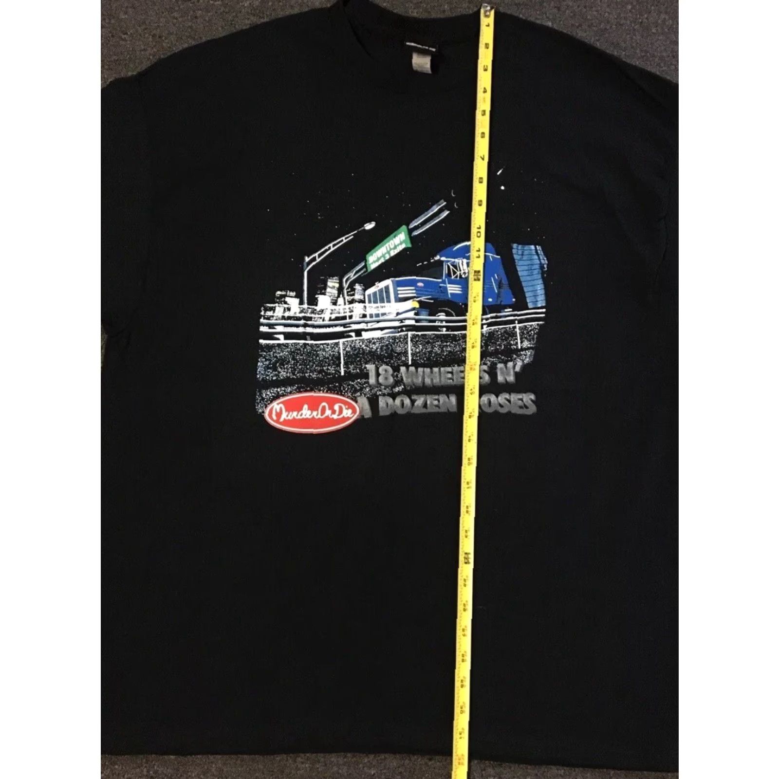 Thrasher Murder Or Die Skateboards Trucker Shirt XXL Thrasher Shirt Black 2XL Mens Skateboard 90s Punk Hip Hop Grunge Space Joke Size US XXL / EU 58 / 5 - 7 Thumbnail