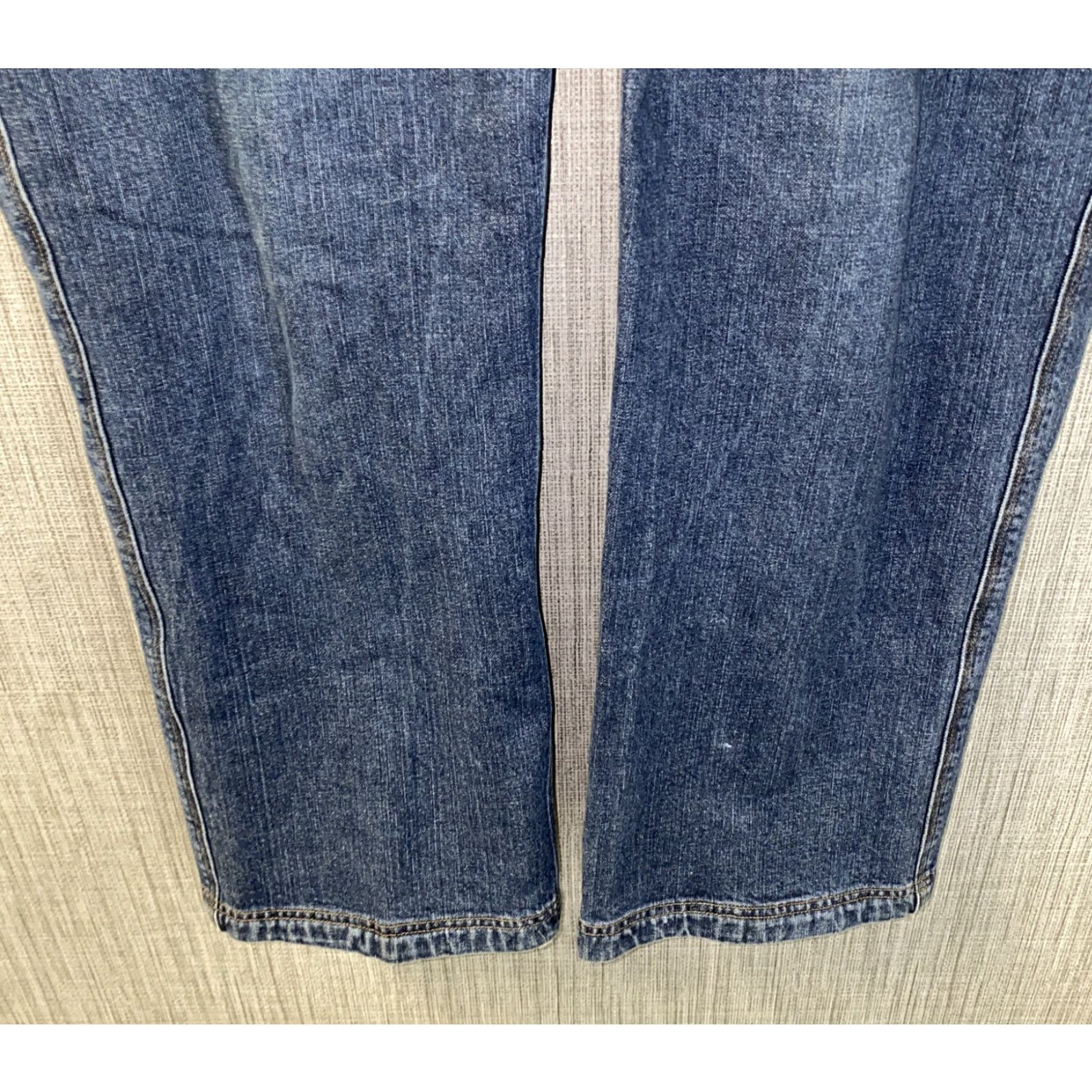 CO DULUTH TRADING CO Mens Denim Jeans Zip Fly 42x28.5 Regular Blue Cotton Denim 1990s? No, vintage no 42 Mens Size US 42 / EU 58 - 3 Thumbnail