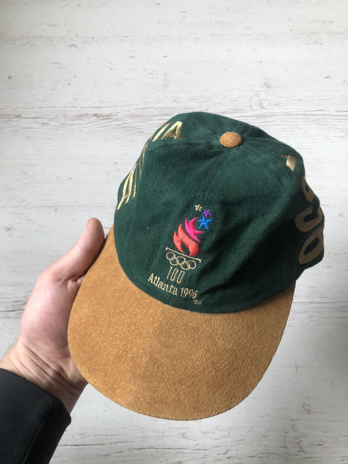 Vintage Cap atlanta 1996 vintage Size ONE SIZE - 2 Thumbnail