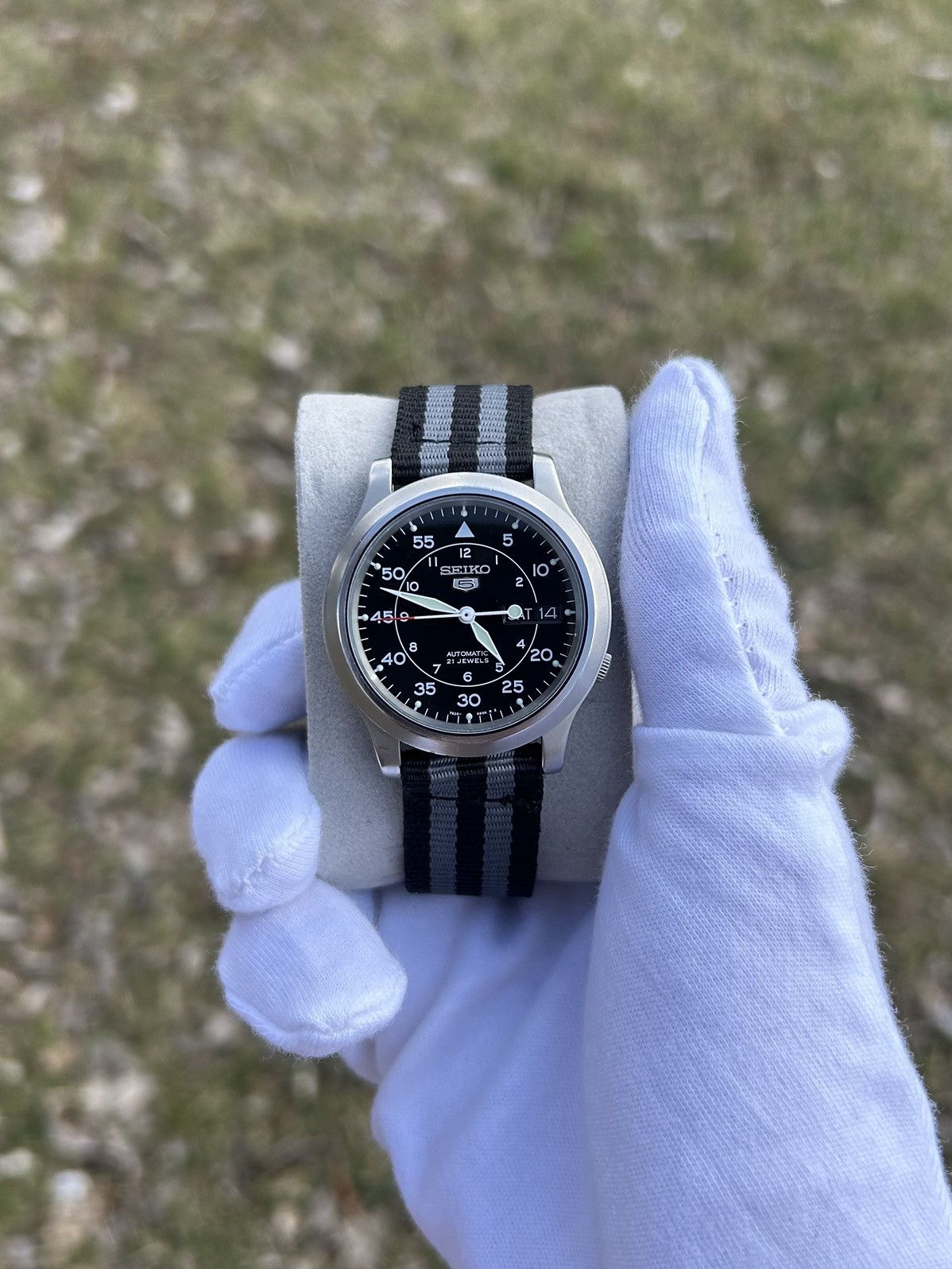 Seiko Vintage Seiko 5 Watch Automatic Mechanical Japan Made 2000's Size ONE SIZE - 3 Thumbnail
