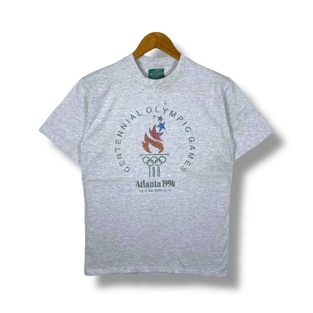 Mizuno Vintage 90's Olympic Games Collection By MIZUNO Faded Tee Size US M / EU 48-50 / 2 - 1 Thumbnail