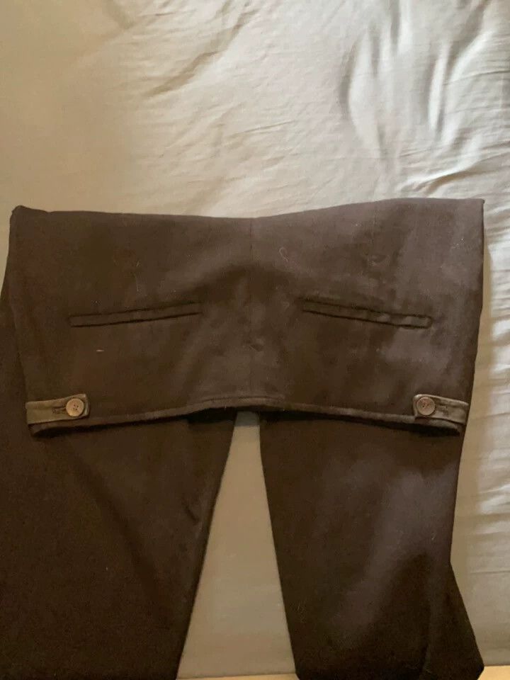 Helmut Lang HELMUT LANG size2 98% wool trouser leg zipper pants for wom Size 28" / US 6 / IT 42 - 3 Thumbnail