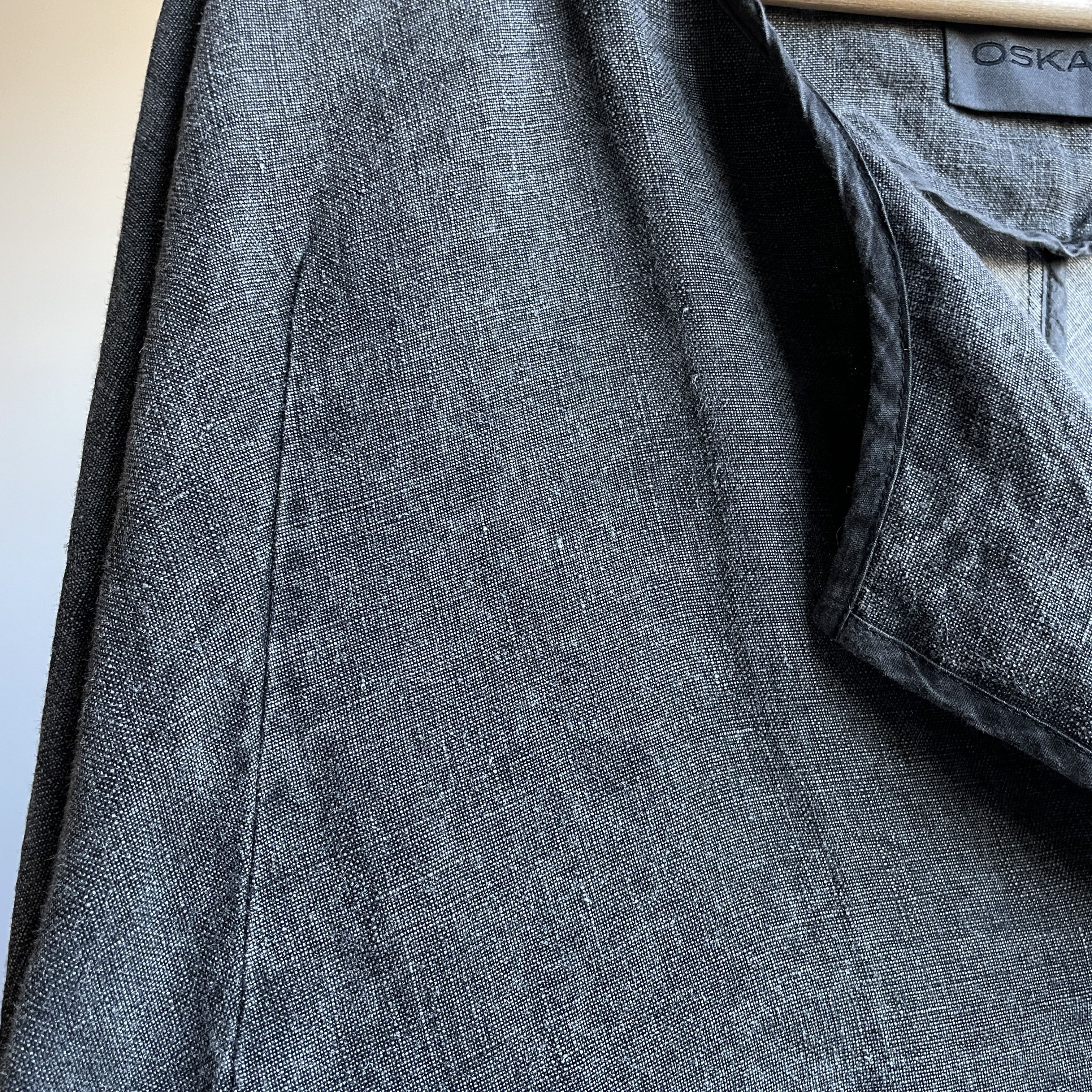 OSKA OSKA Womens Stone Washed Linen Jacket Size 3 Size M / US 6-8 / IT 42-44 - 9 Thumbnail
