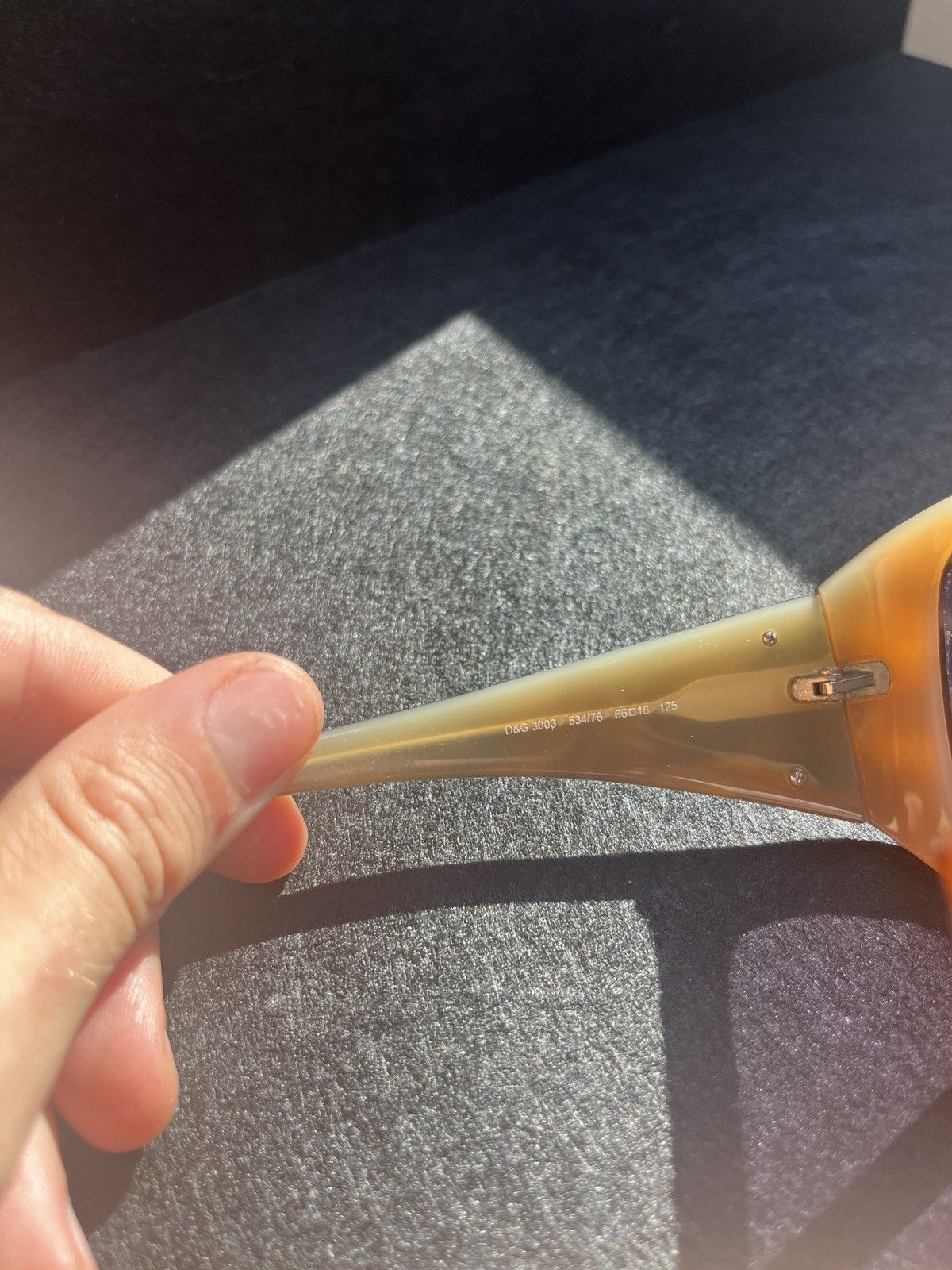 Dolce & Gabbana Dolce & Gabanna faux tortoise shell sunglasses Size ONE SIZE - 9 Thumbnail