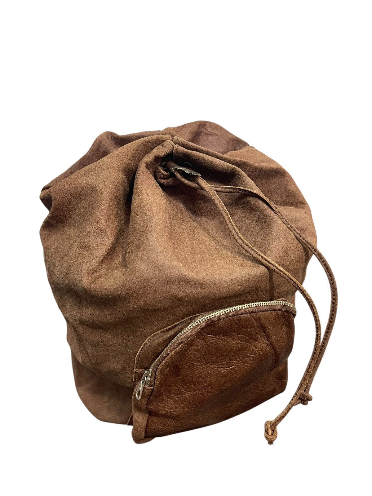 Boneville Archive 1984 Boneville Massimo Osti Leather Backpack Bag 7🟩 Size ONE SIZE - 5 Thumbnail