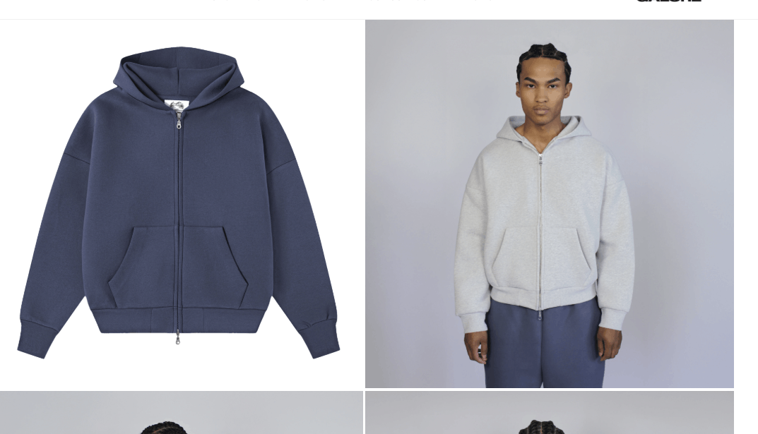 Other Galore 630GSM Zipup Hoodie Size US S / EU 44-46 / 1 - 3 Thumbnail