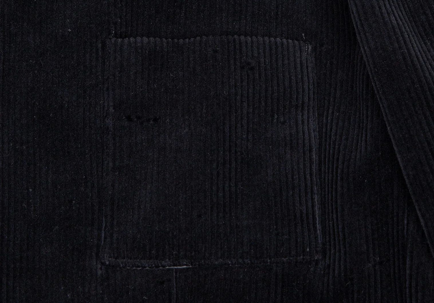 Yohji Yamamoto Yohji Yamamoto Cotton Corduroy Jacket Black M Size US M / EU 48-50 / 2 - 4 Thumbnail