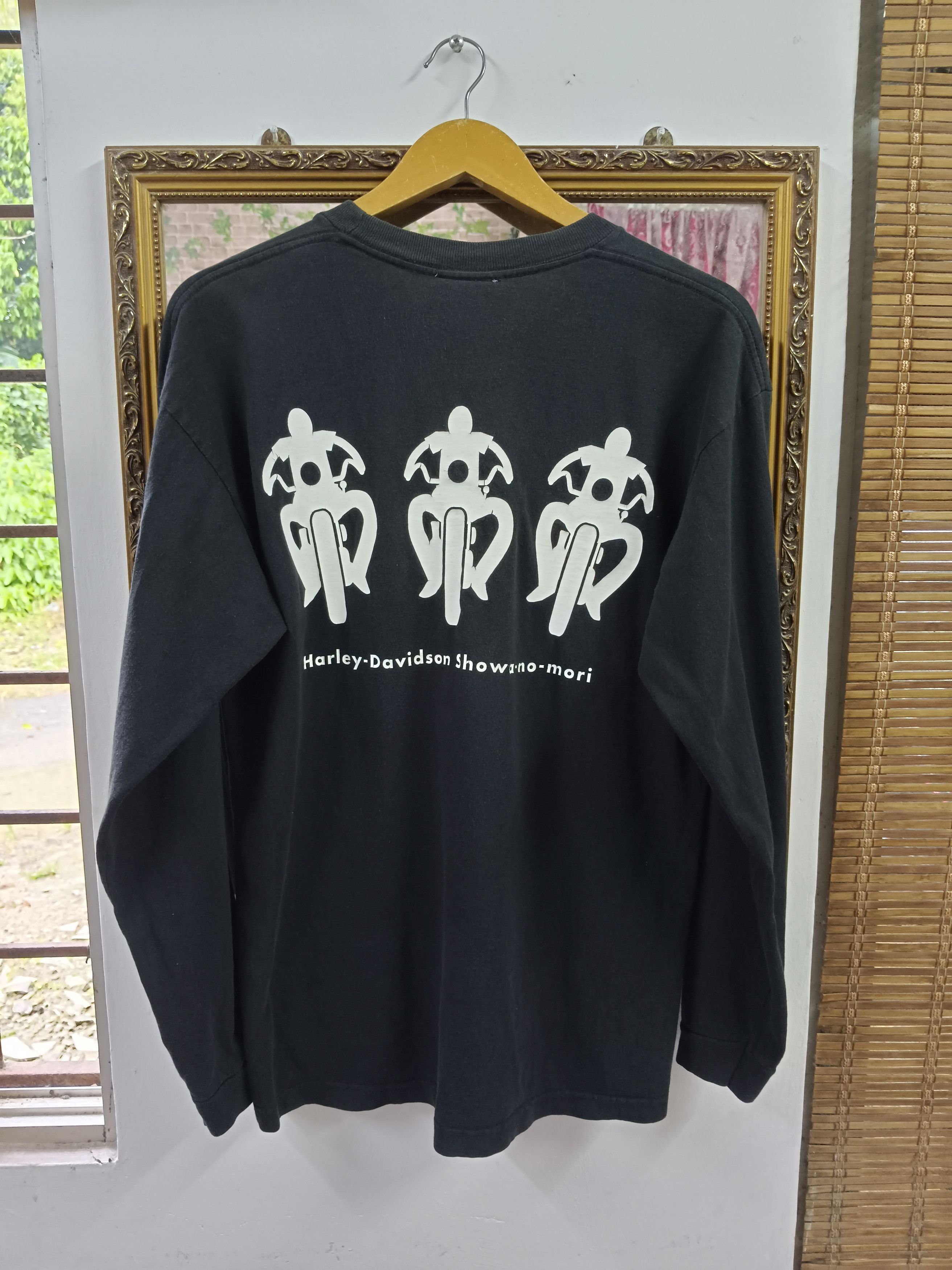 Harley Davidson × Vintage VINTAGE 2000s HARLEY DAVISDSON LONG SLEEVE Size US L / EU 52-54 / 3 - 1 Thumbnail