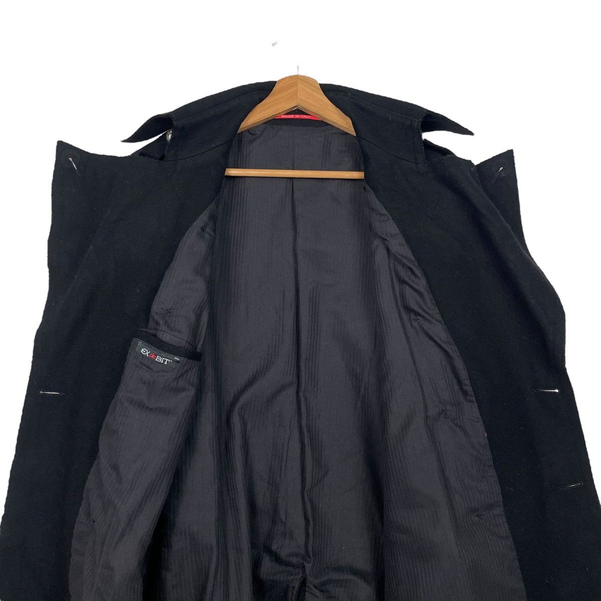 Other Exhibit Double Breasted Wool Coat Made In Italy Size US M / EU 48-50 / 2 - 12 Thumbnail