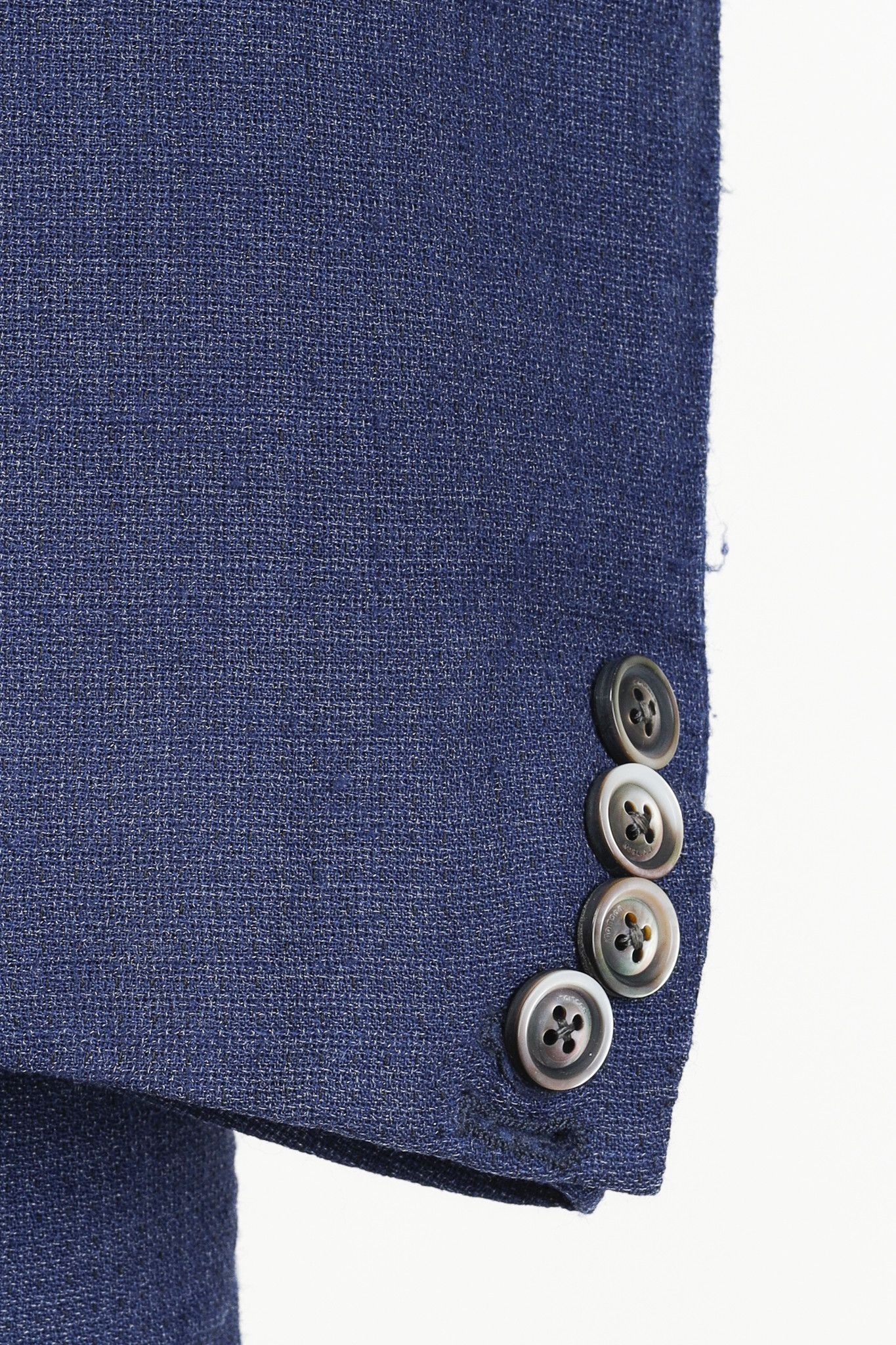 Boglioli Boglioli Blue Wool & Silk Lightweight K-Jacket Blazer Size 36R - 7 Thumbnail