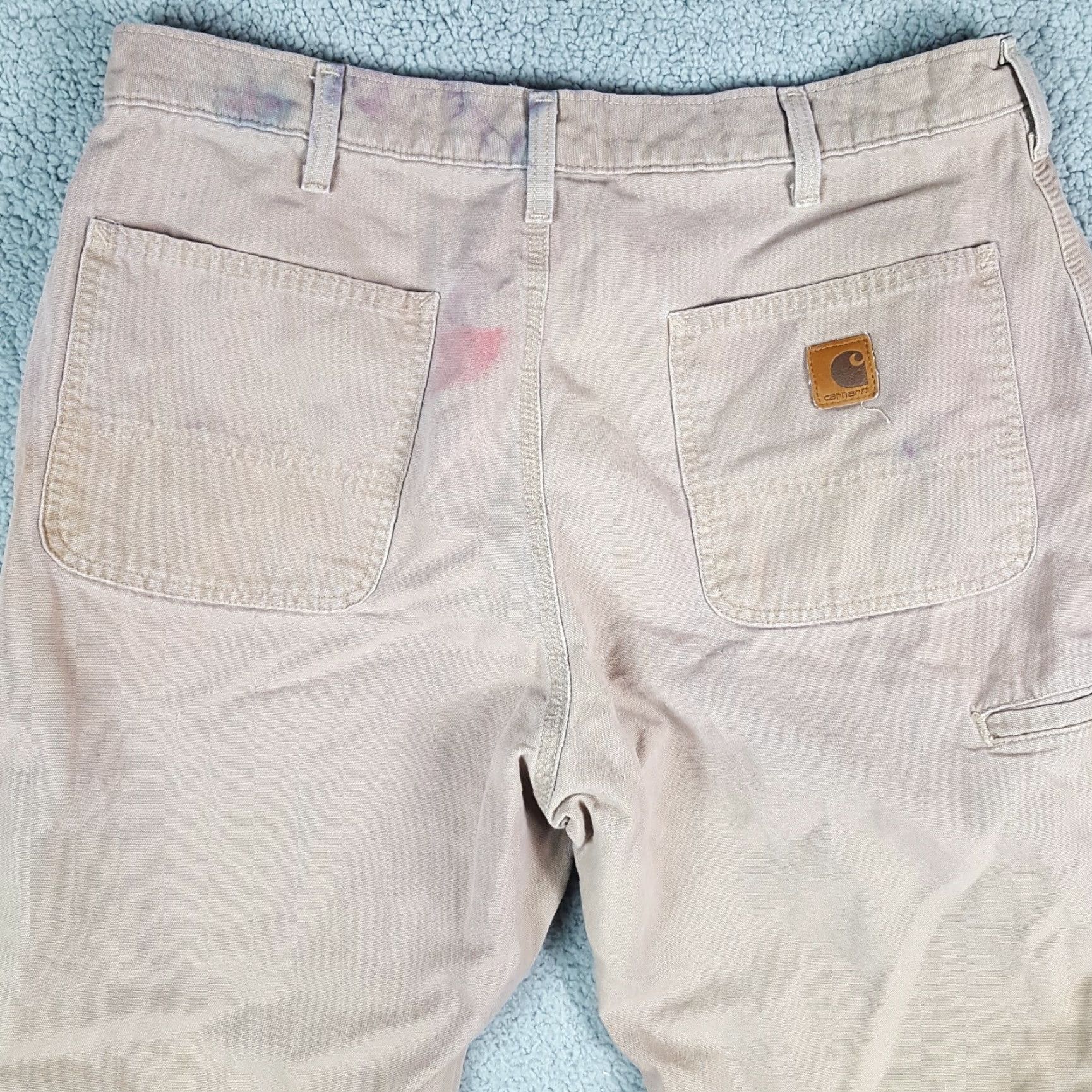 Carhartt VINTAGE Carhartt Men's Pants Casual Workwear Canvas 36x34 Straight Leg Y2K 90s Grunge Outdoor Size US 36 / EU 52 - 6 Thumbnail