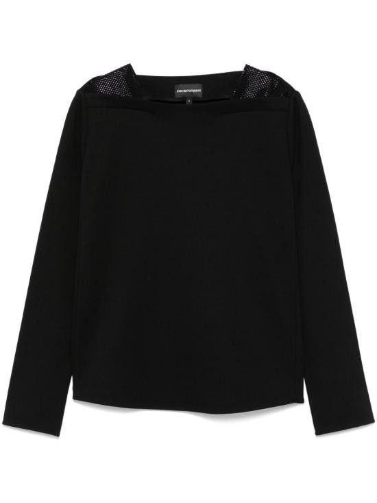 Emporio Armani EMPORIO ARMANI Women Sweater EW001027 AF12911UC001 Black Size XS / US 0-2 / IT 36-38 - 1 Thumbnail