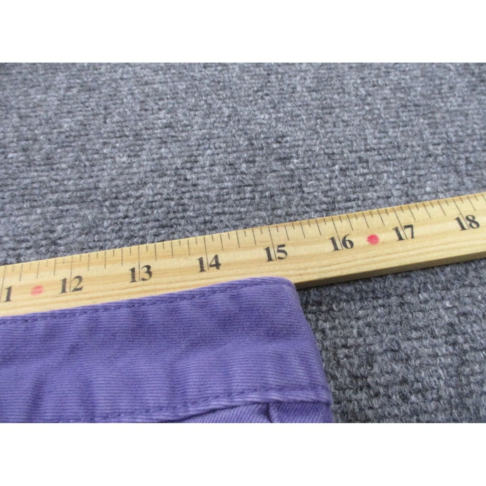 Tory Burch Tory Burch Jeans Womens 27 Purple Alexa Cropped Skinny Casual Classic Preppy Jeans Size 27" / US 4 / IT 40 - 6 Thumbnail