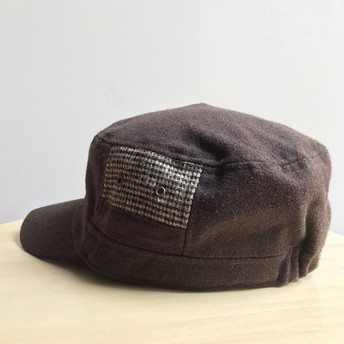 Japanese Brand × Vintage cap & tomato Suede moleskin Petrol Cap by Cap and tomato wol Size ONE SIZE - 2 Thumbnail