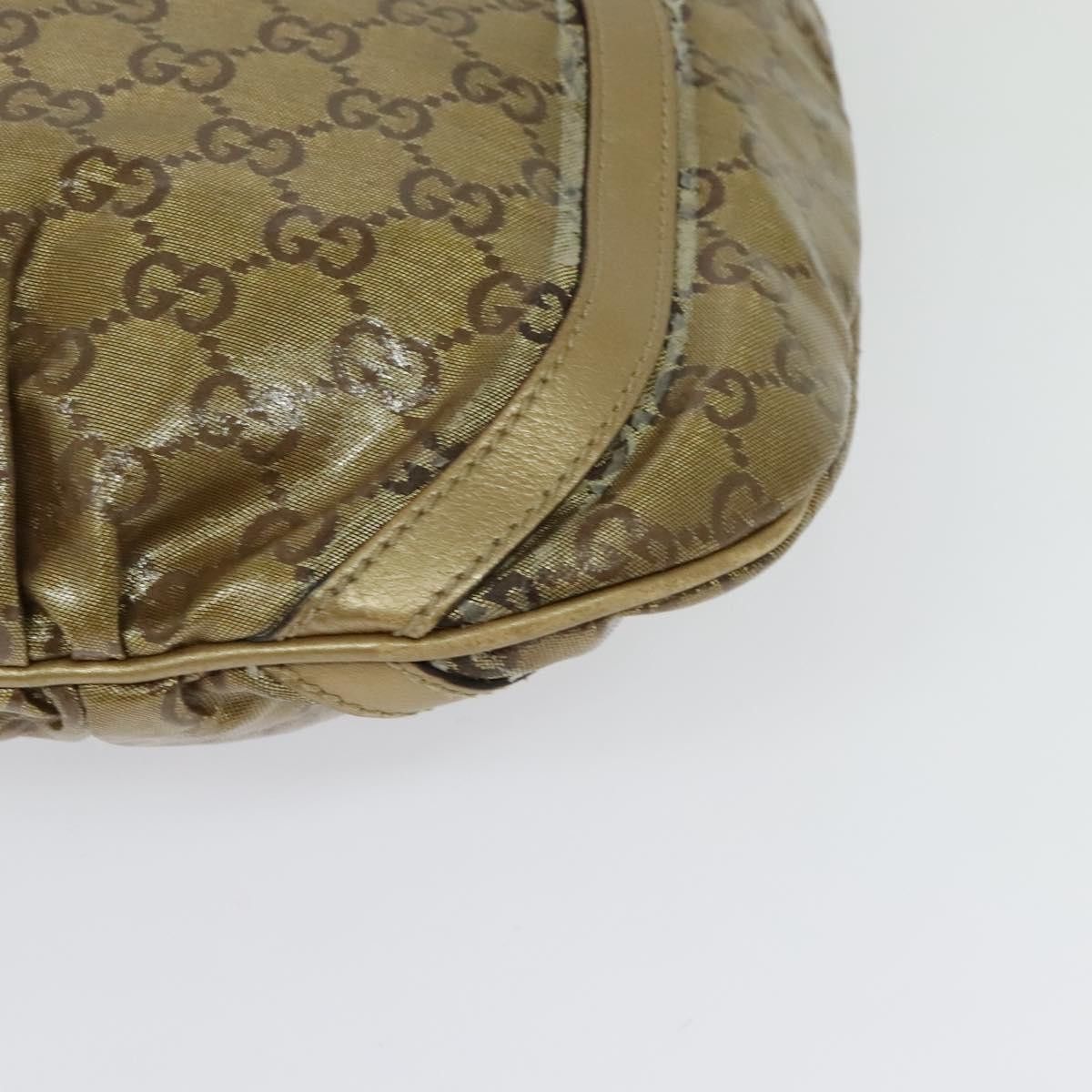 Gucci GUCCI GG Crystal Shoulder Bag Gold Size ONE SIZE - 11 Thumbnail