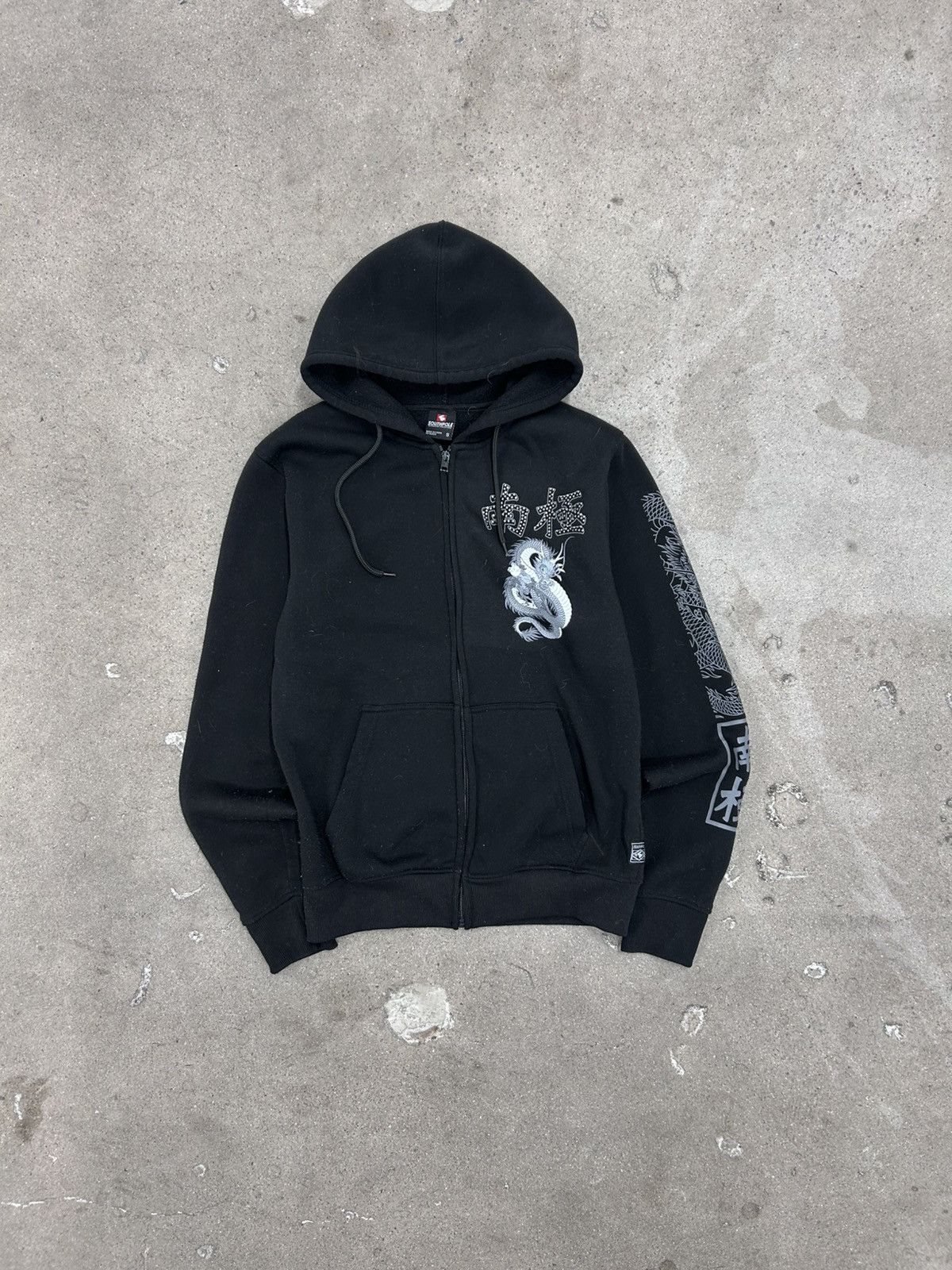 Southpole Y2K Cybergrunge South Pole Bedazzled Zip Up Hoodie Size US S / EU 44-46 / 1 - 1 Thumbnail
