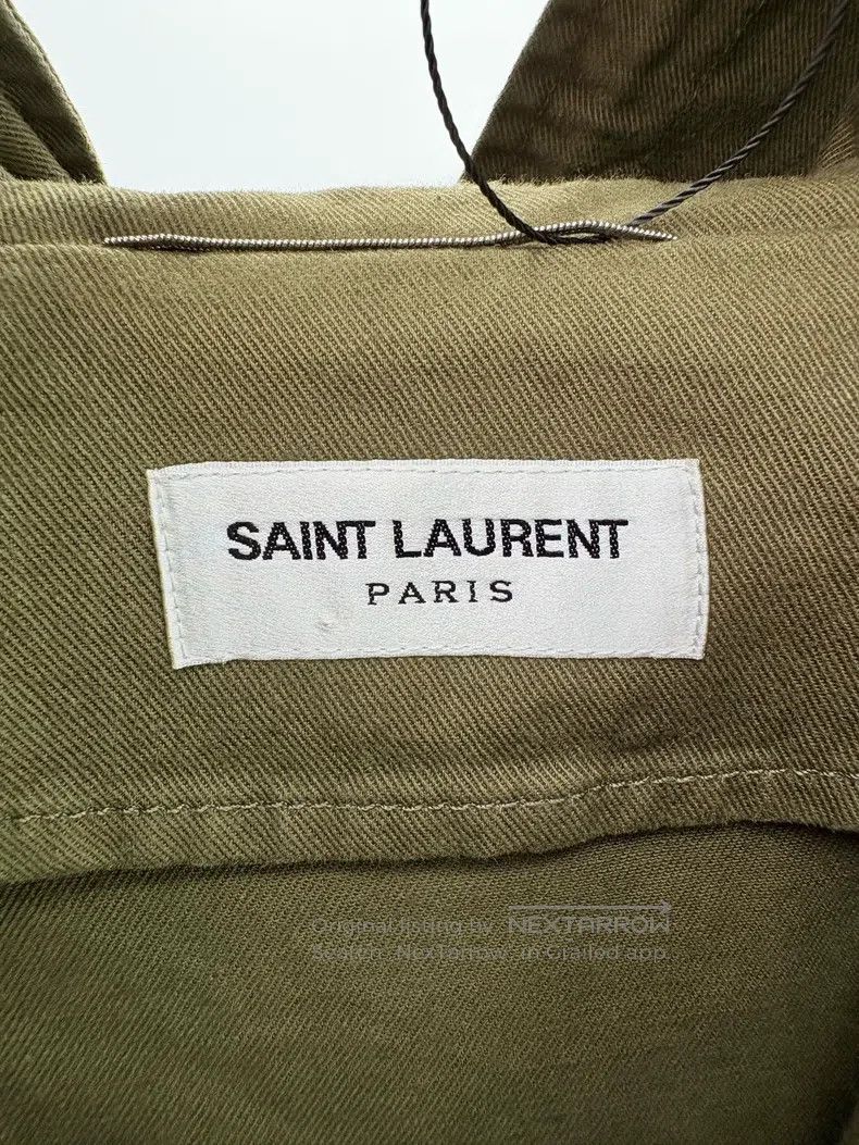 Saint Laurent Paris Saint Laurent Paris Hooded hunting jacket Size US M / EU 48-50 / 2 - 3 Thumbnail