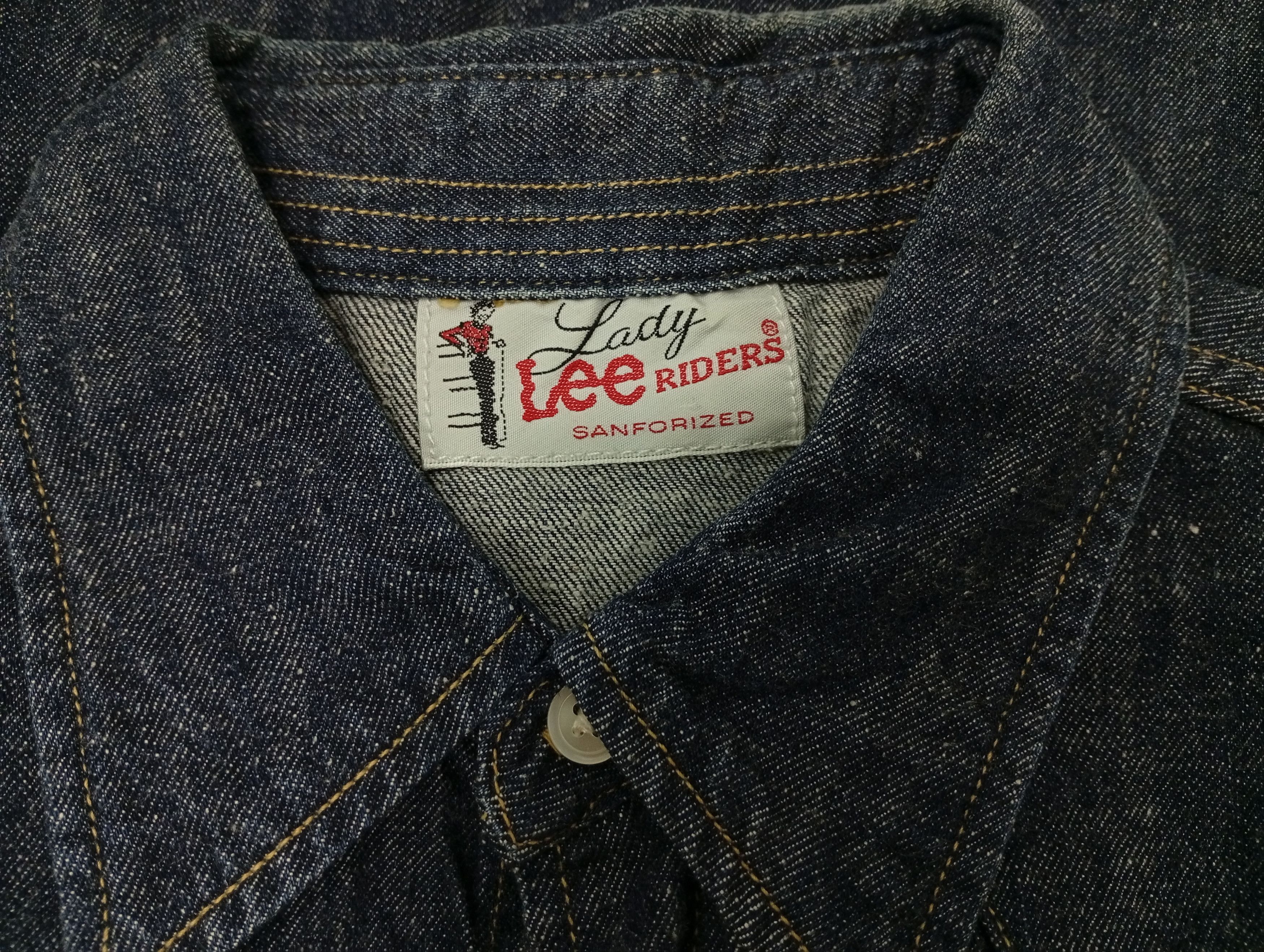 Lee × Vintage 🔥🔥Lee Riders Lady Denim Shirt Size M / US 6-8 / IT 42-44 - 23 Thumbnail