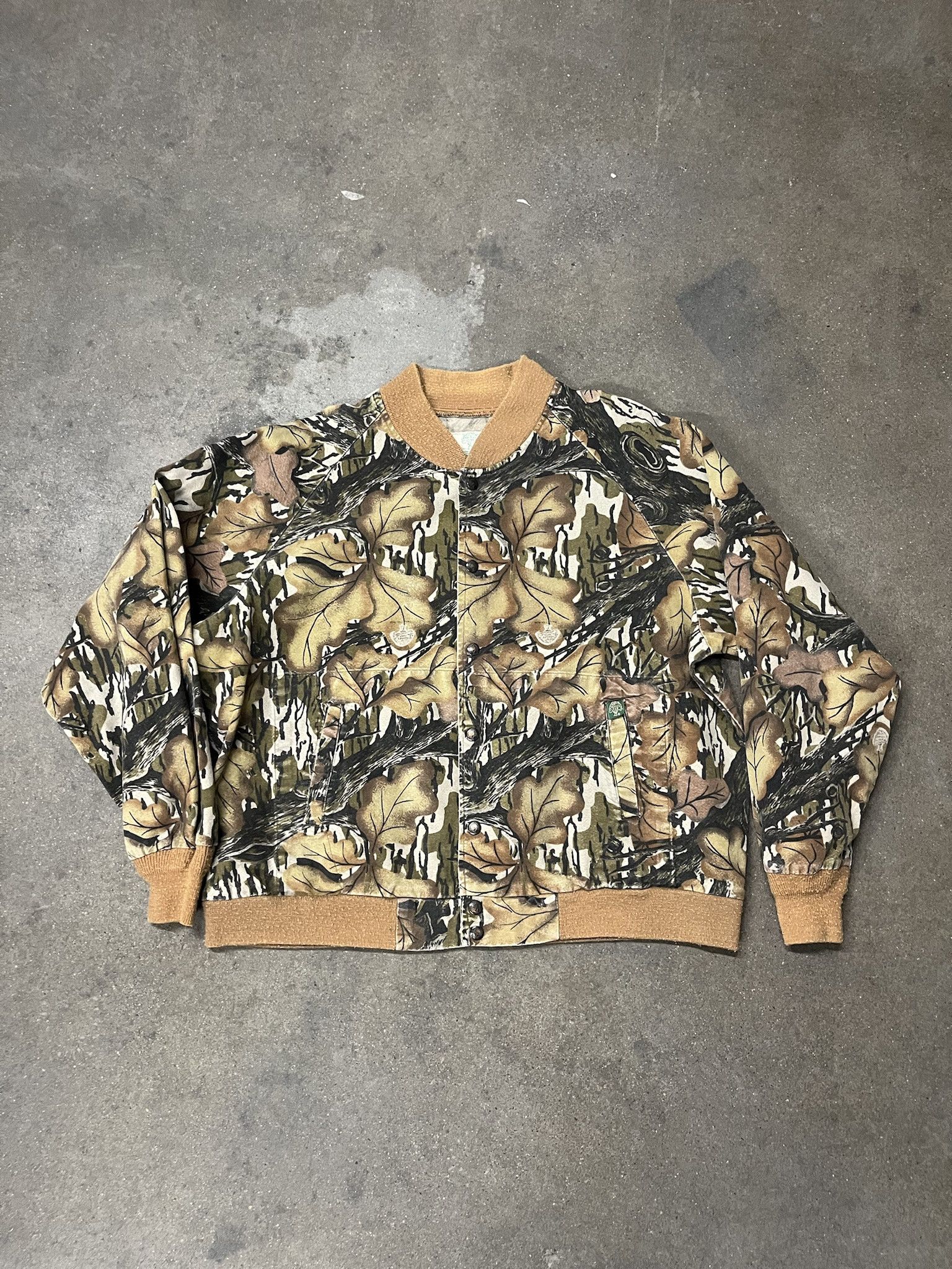 Carhartt × Streetwear × Vintage Vintage Trebark Camo Active Jacket