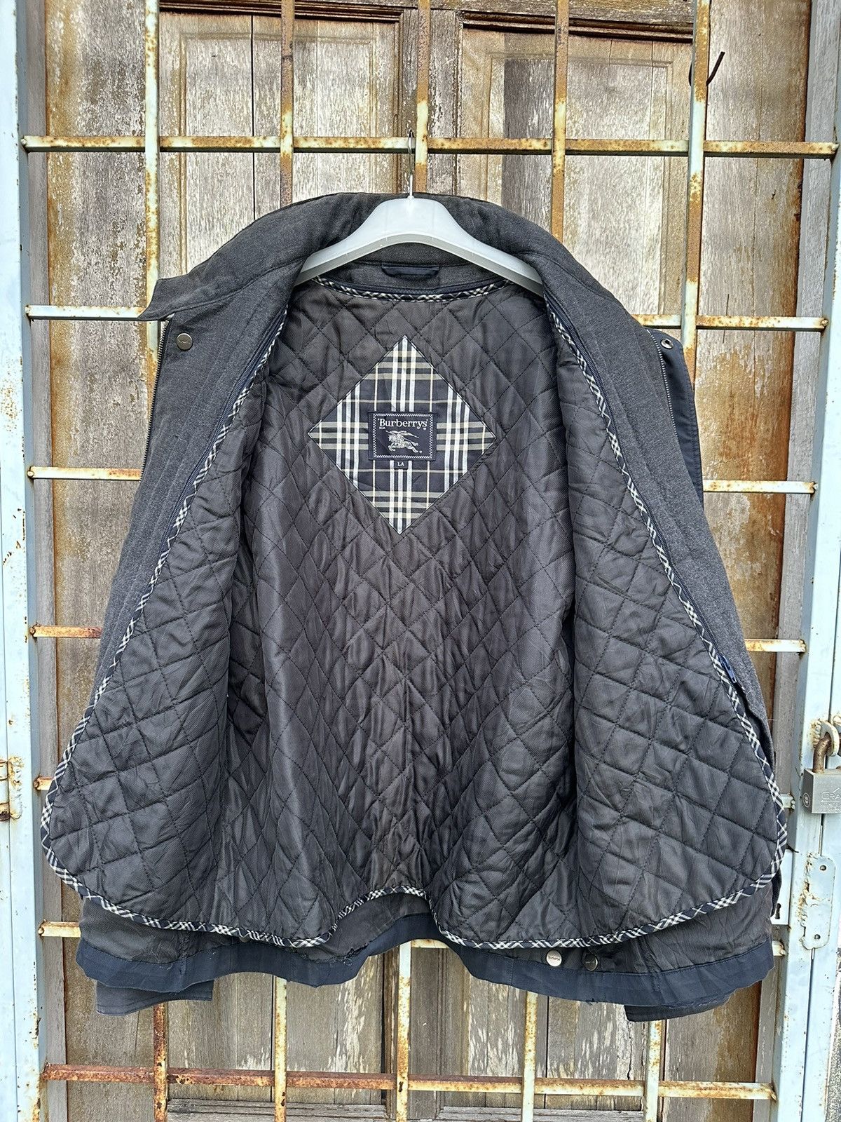 Burberry Prorsum Vintage Burberry Prorsum Faded Washed Winter Jacket Z13 Size US L / EU 52-54 / 3 - 3 Thumbnail
