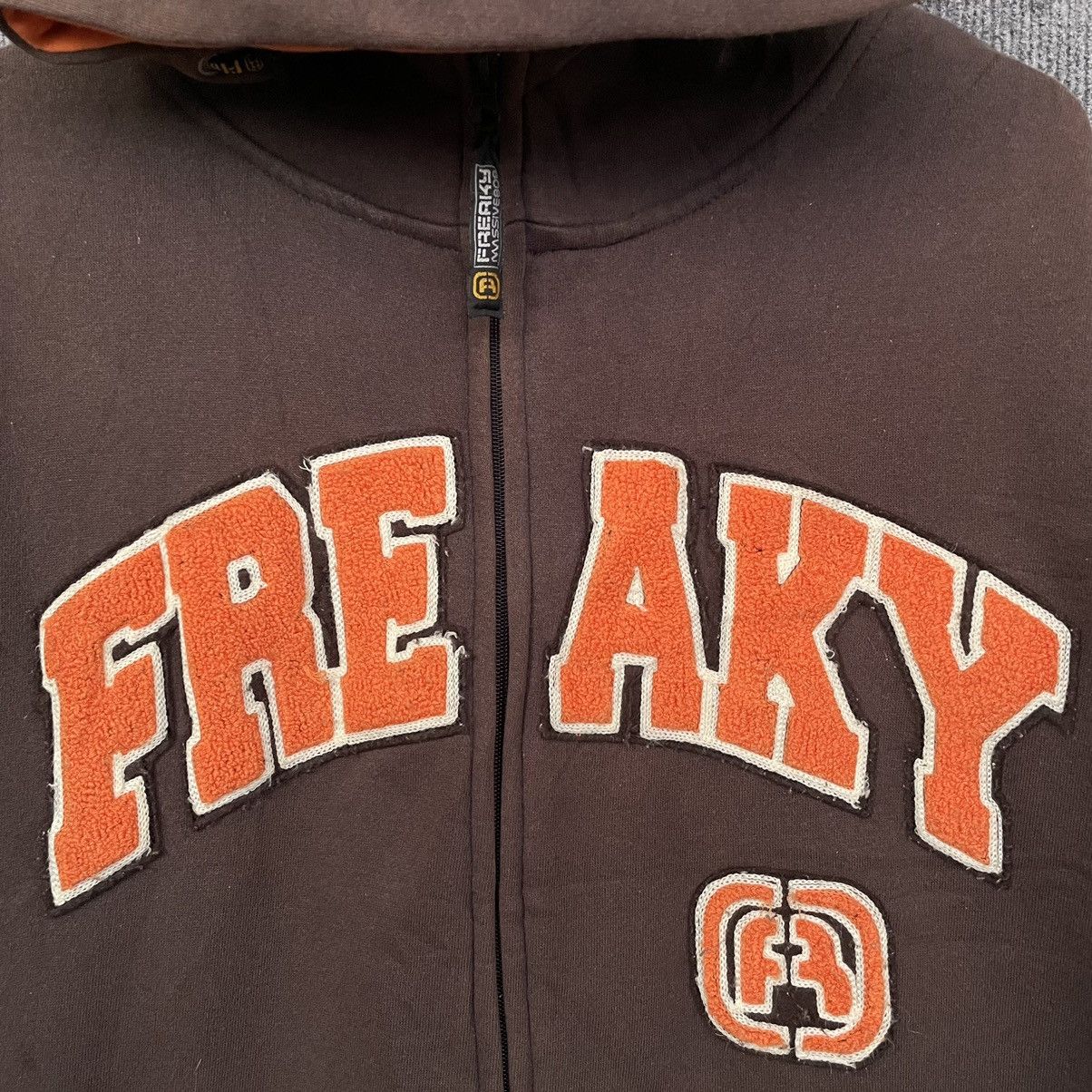 JNCO × Vintage Vintage Y2K Freaky JNCO Baggy Zip Up Hoodie Size US L / EU 52-54 / 3 - 2 Thumbnail