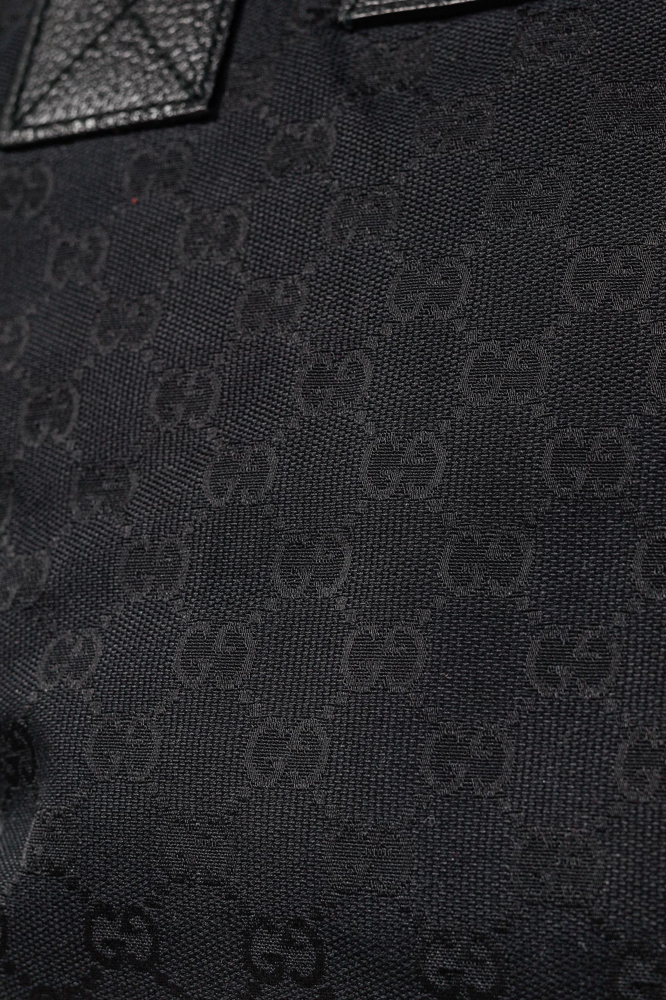Gucci Gucci Black GG Canvas Web-Strap Small Tote Size ONE SIZE - 9 Thumbnail
