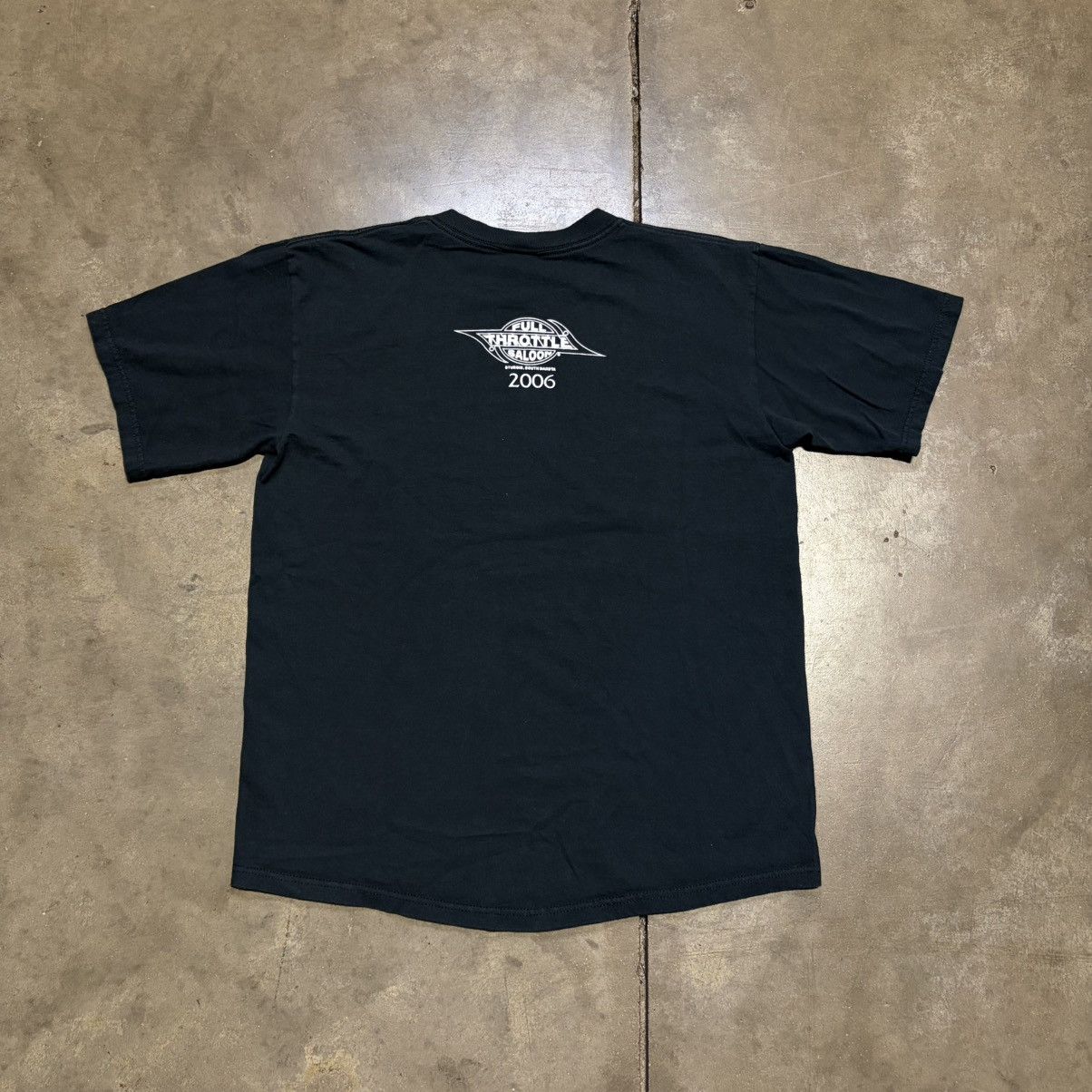 Vintage Vintage Full Throttle Saloon Biker T shirt Tattoo Grunge Y2K Size US M / EU 48-50 / 2 - 4 Thumbnail