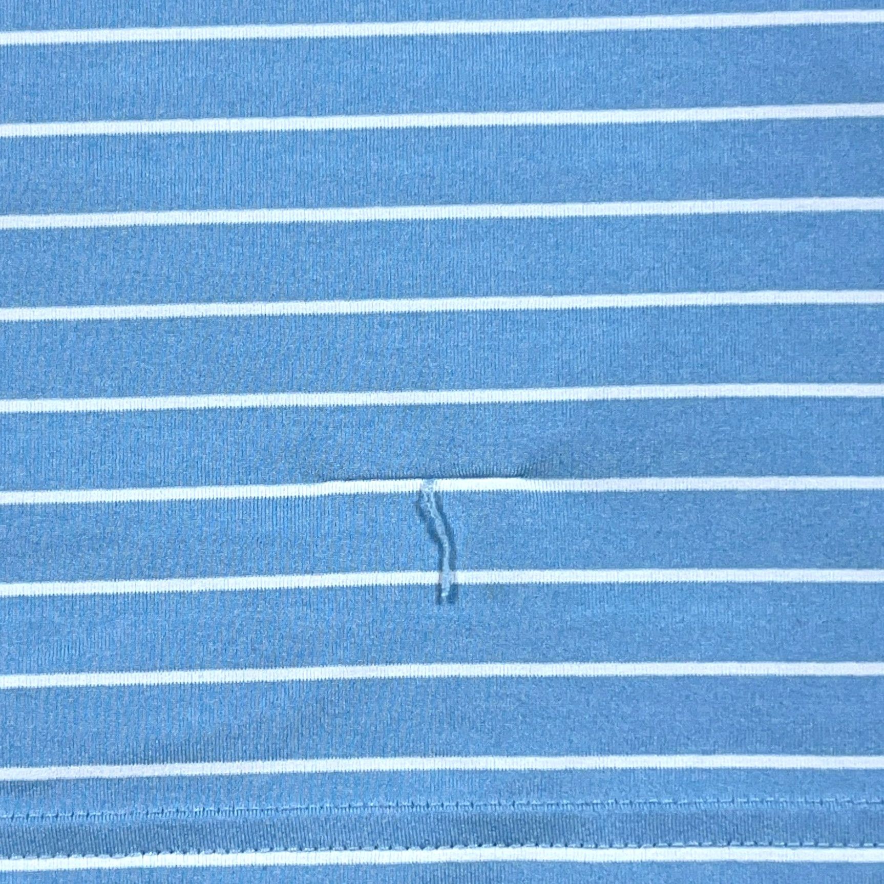 Vineyard Vines Vineyard Vines Polo Shirt Men XL Light Blue Striped Performance Palmero OTG Size US XL / EU 56 / 4 - 5 Thumbnail