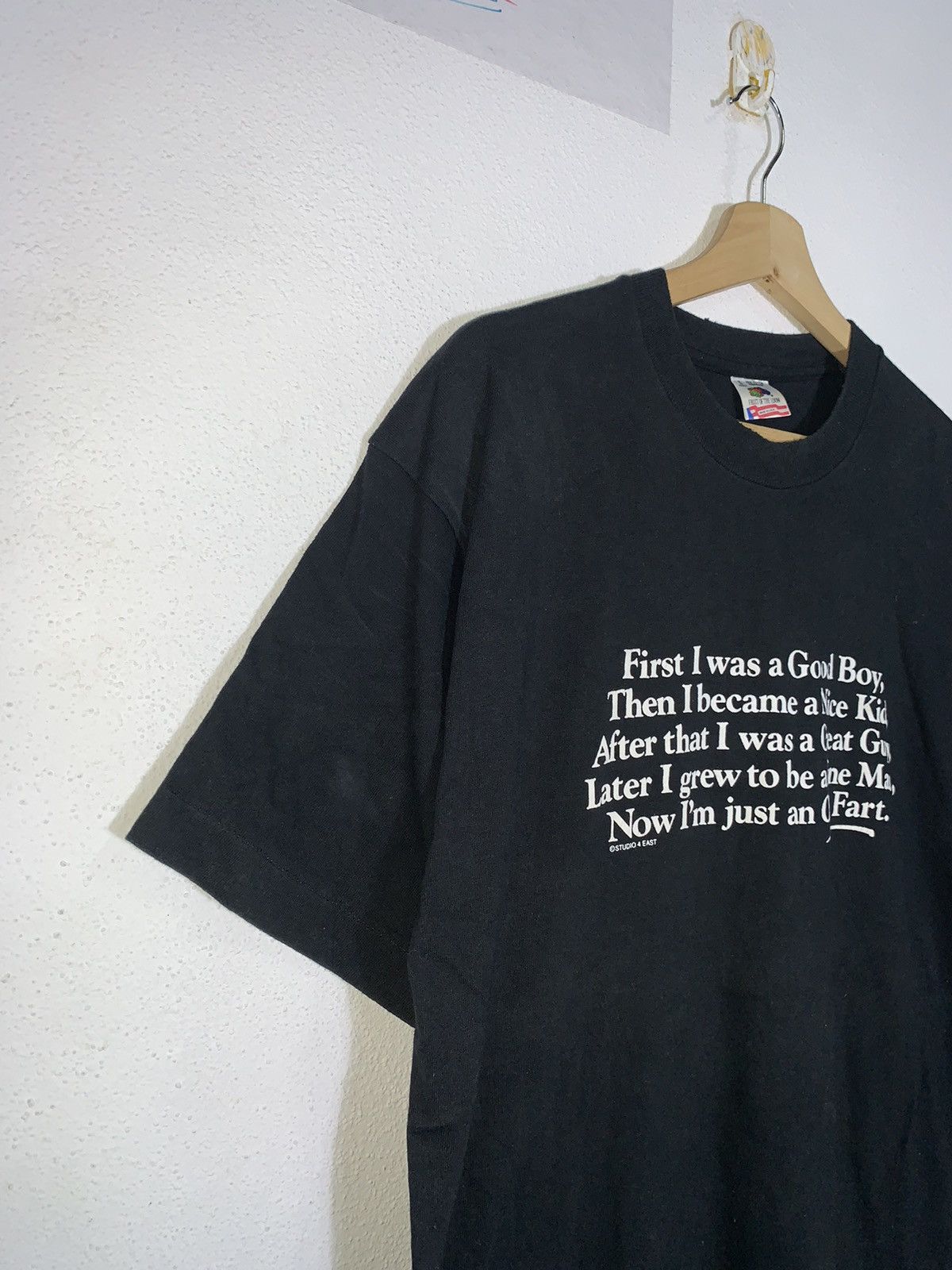 Vintage Vintage wording t-shirt skateboarding Size US L / EU 52-54 / 3 - 2 Thumbnail
