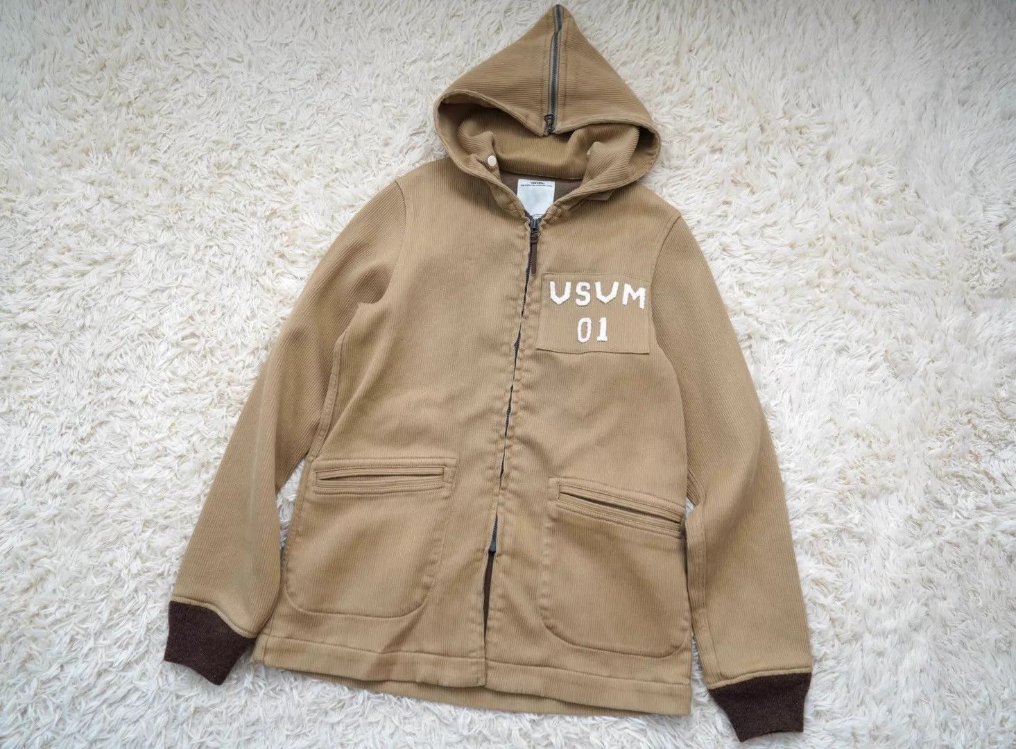 Visvim VISVIM Blue Ribbon Coat 15ss Khaki DMGD Dobby Hooded Size US S / EU 44-46 / 1 - 1 Thumbnail