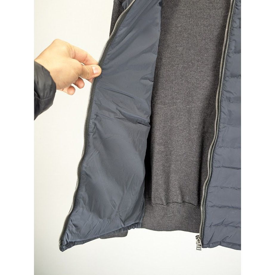 Tom Ford o1rshd1 CC20 Zipped Jacket in Navy/Black Size US M / EU 48-50 / 2 - 8 Thumbnail