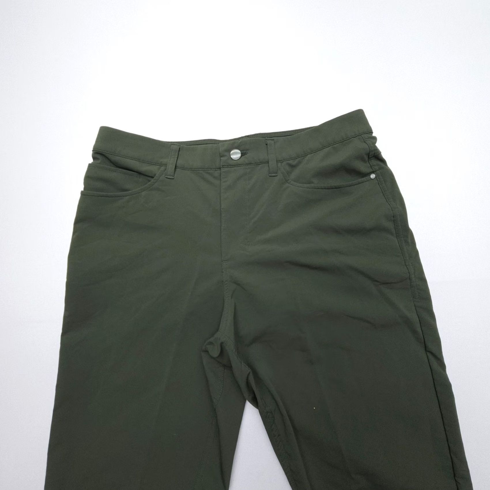 Vintage Kirkland Performance Chino Golf Tech Pants Mens 32 x 32 Green Stretch Size US 32 / EU 48 - 4 Thumbnail