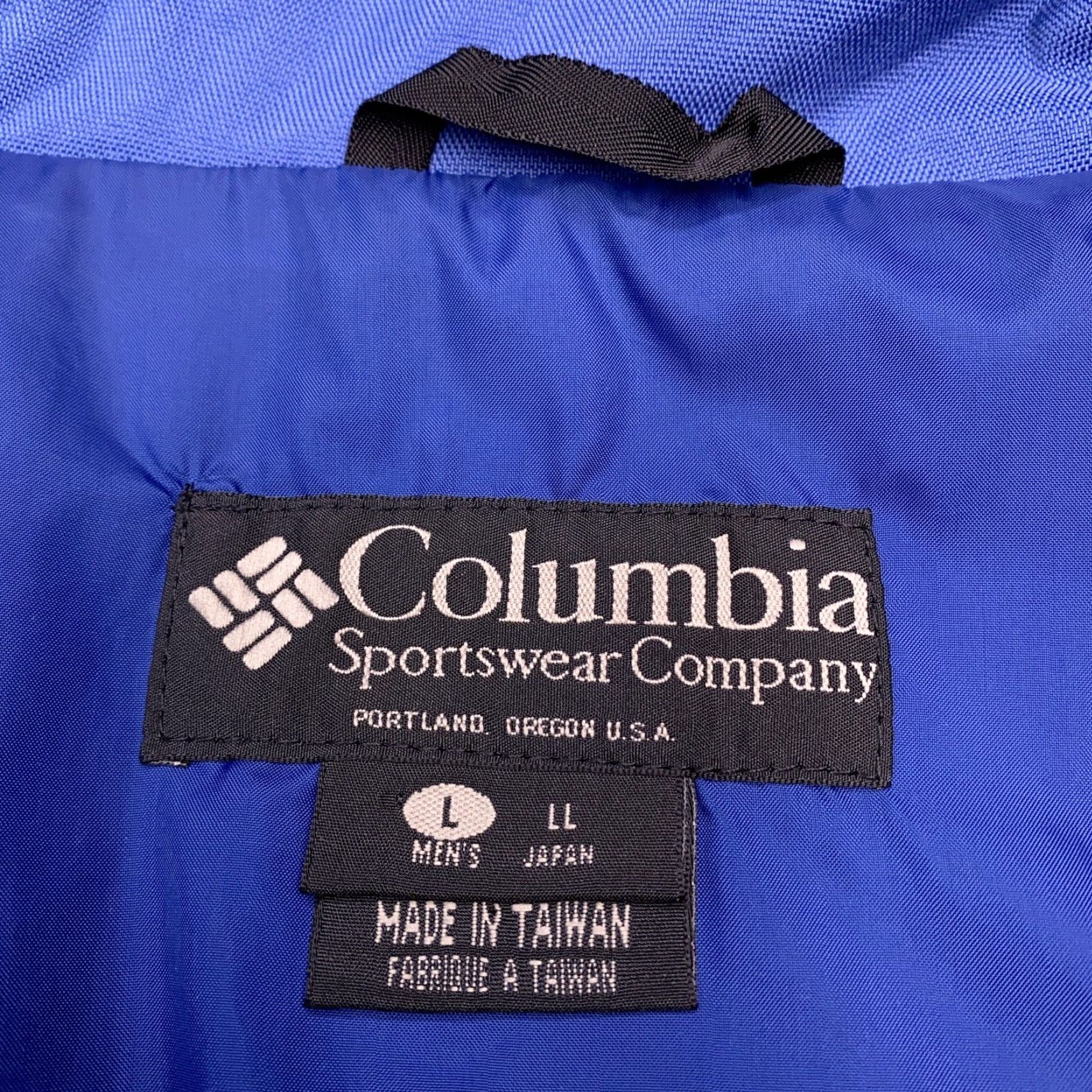 Vintage Columbia Convert Jacket Mens Large 1/4 Zip Lined Winter Snow Blue Windbreaker Solid Outdoor Skiing Walking Mens Size US L / EU 52-54 / 3 - 5 Thumbnail