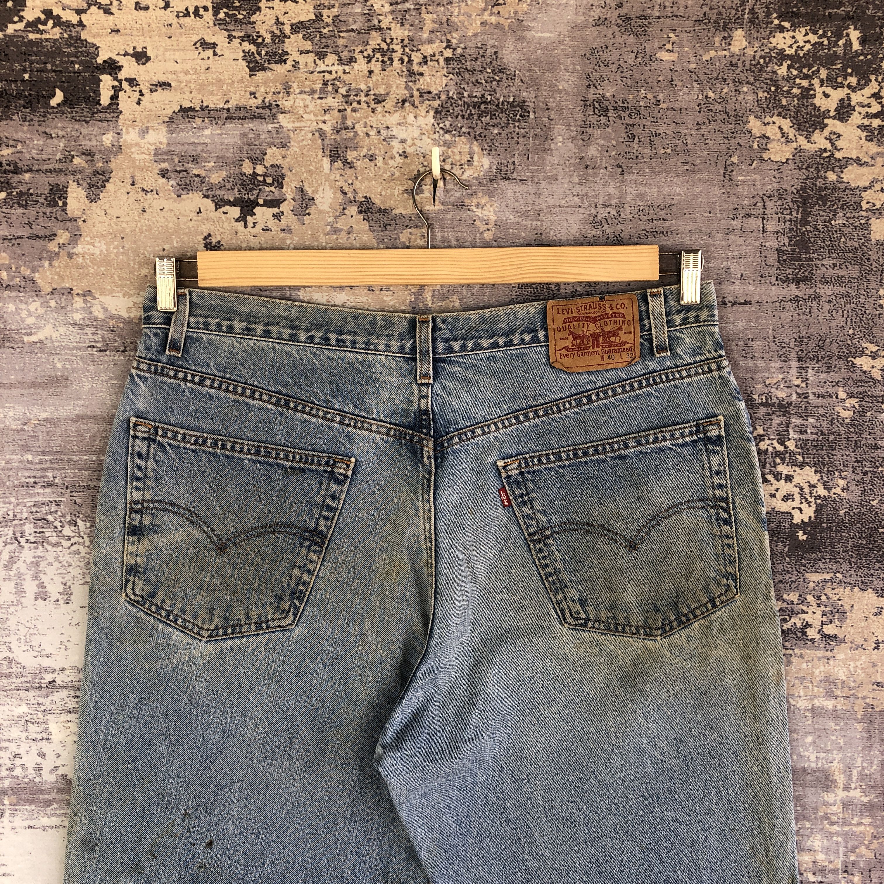 Levi's Vintage Levi's 901 Faded Blue Jeans Stone Wash Denim Pants Size US 38 / EU 54 - 4 Thumbnail