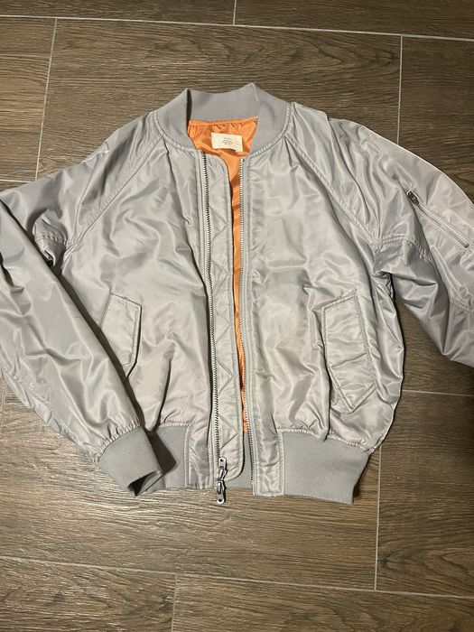 Fear of God Fear of God Bomber Jacket - Grey/Silver | Grailed