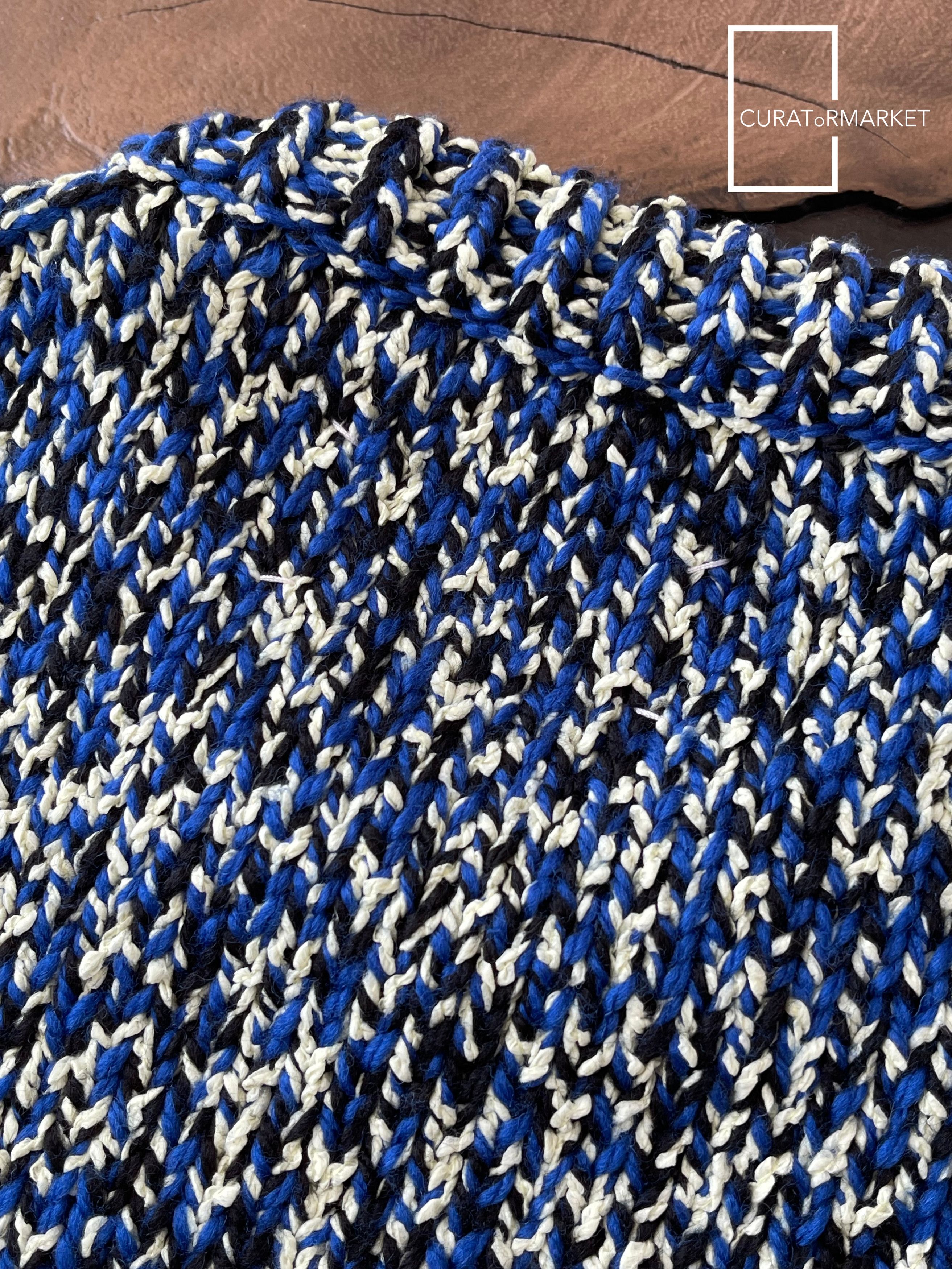 Maison Margiela Handmade Wool Mouline Knit Stitch Embroidered Sweater SS22 Size US S / EU 44-46 / 1 - 8 Thumbnail