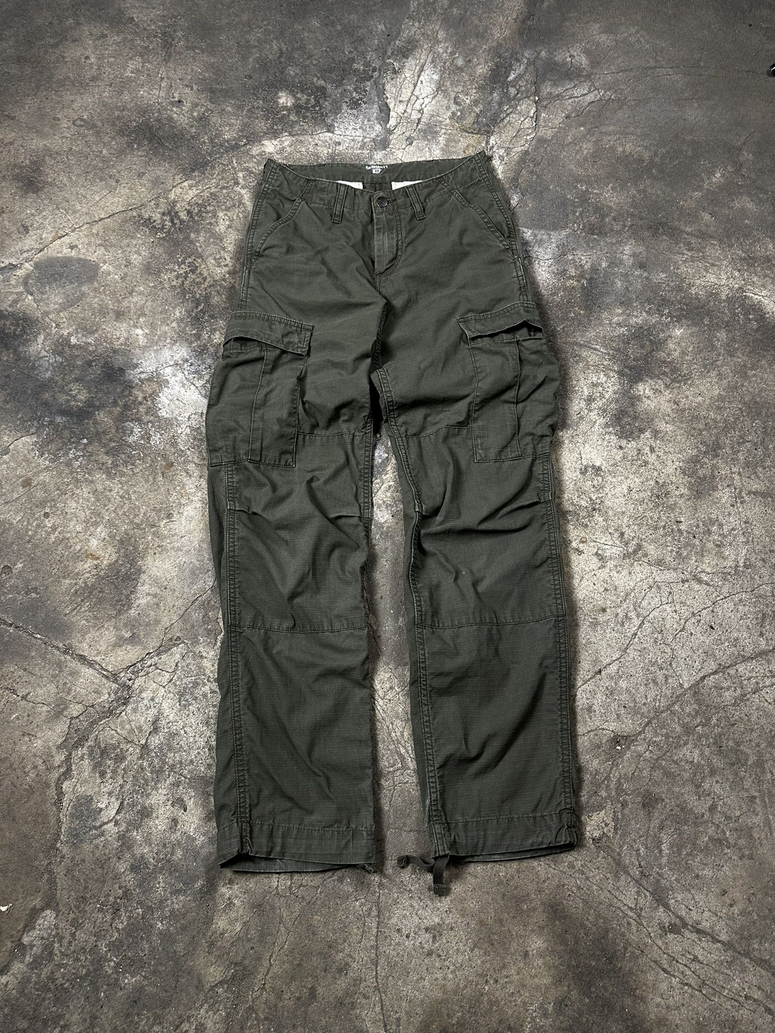 Carhartt Vintage Carhartt Cargo Oversized Workwear Pants Size US 26 / EU 42 - 5 Thumbnail