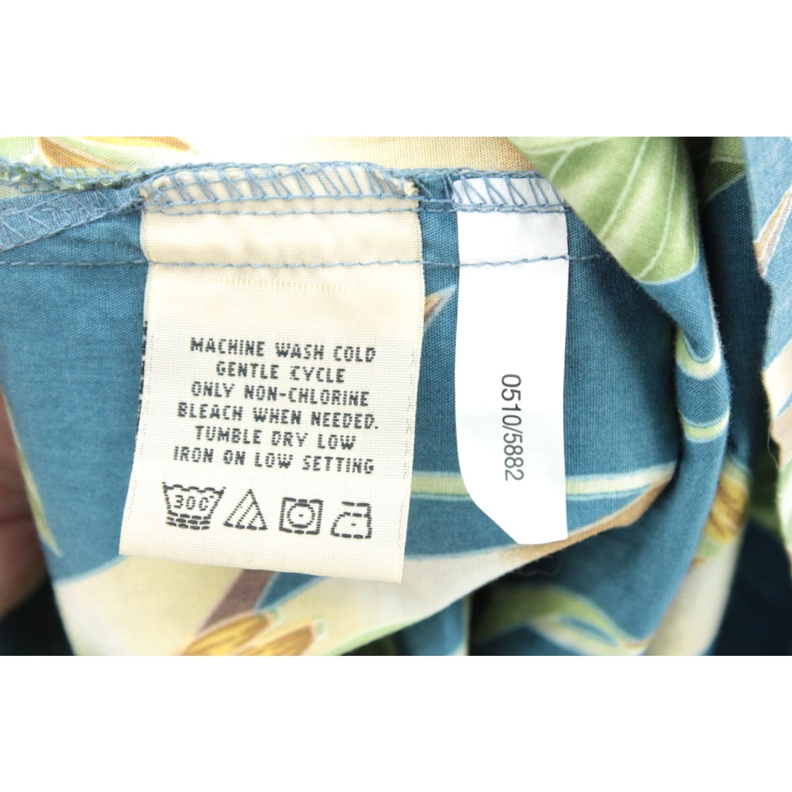 ALOHAS VINTAGE Cooke Street Honolulu Hawaiian Shirt Mens 2XL Blue Floral Aloha Vacation Size US XXL / EU 58 / 5 - 6 Thumbnail
