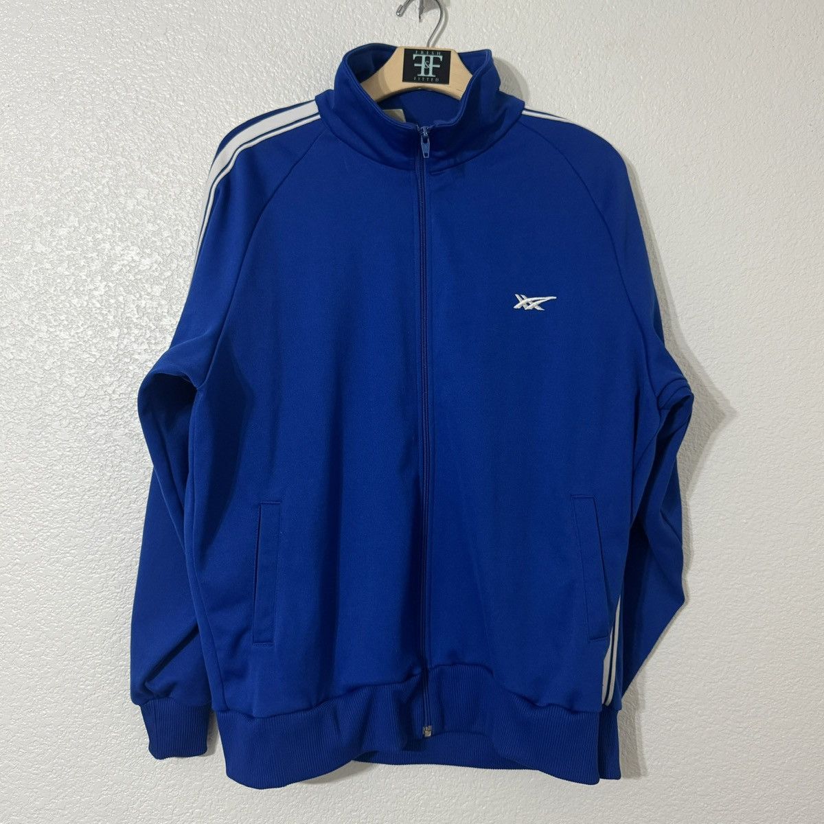 Other Vintage ASICS TIGER Royal Blue Tracksuit Jacket Men's M / L Size US L / EU 52-54 / 3 - 1 Thumbnail