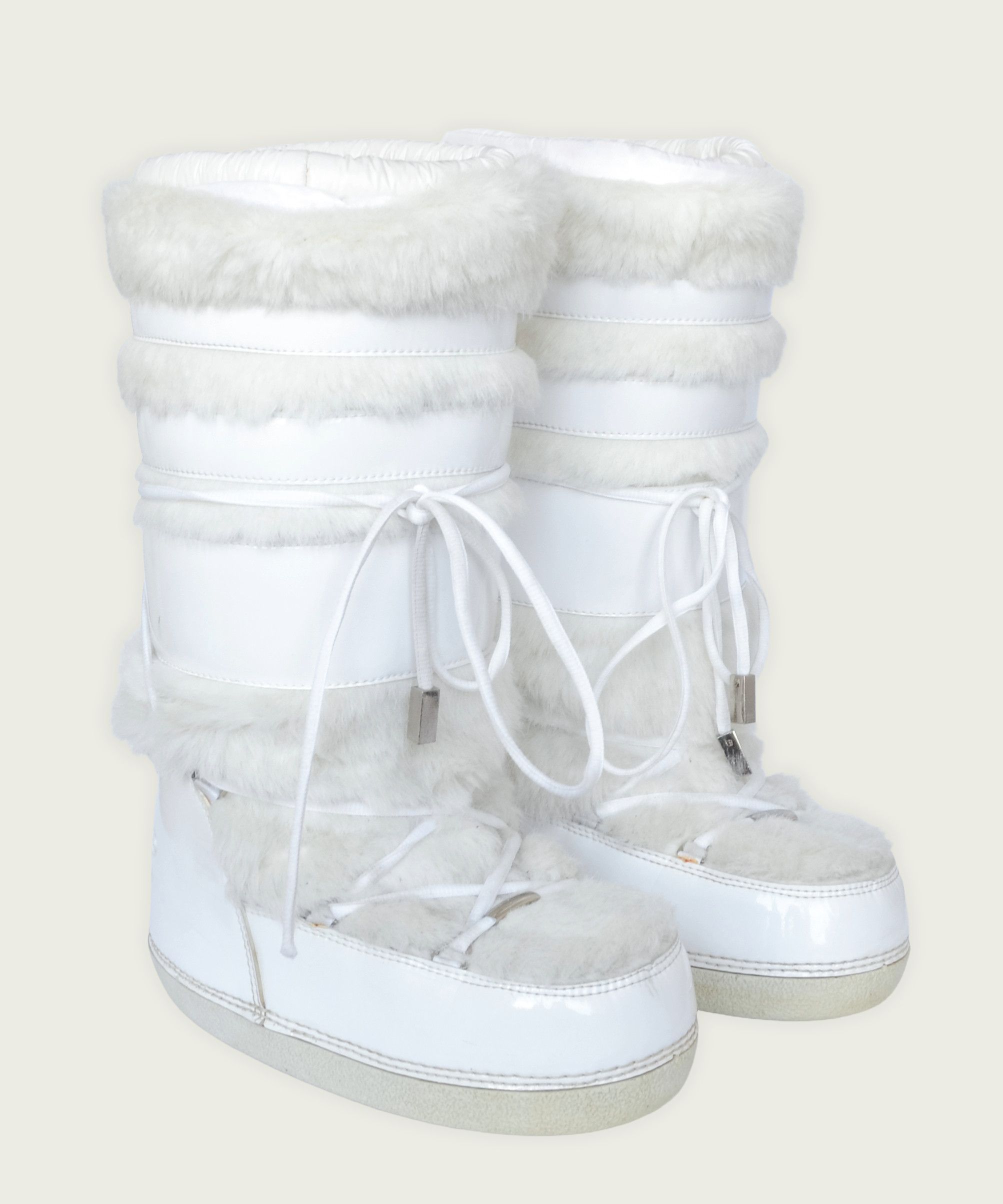 Dior DIOR Moon Boots White Winter Logo Ski John GALLIANO 36-38 Size US 8 / IT 38 - 3 Thumbnail