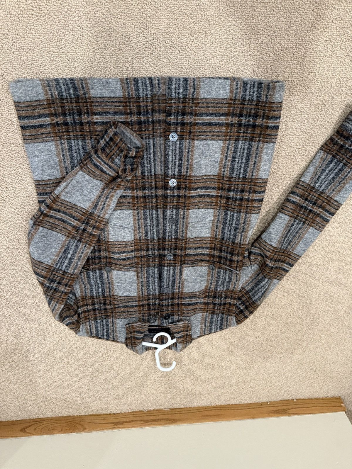 Allsaints Allsaints district checkered over shirt Size US M / EU 48-50 / 2 - 5 Thumbnail